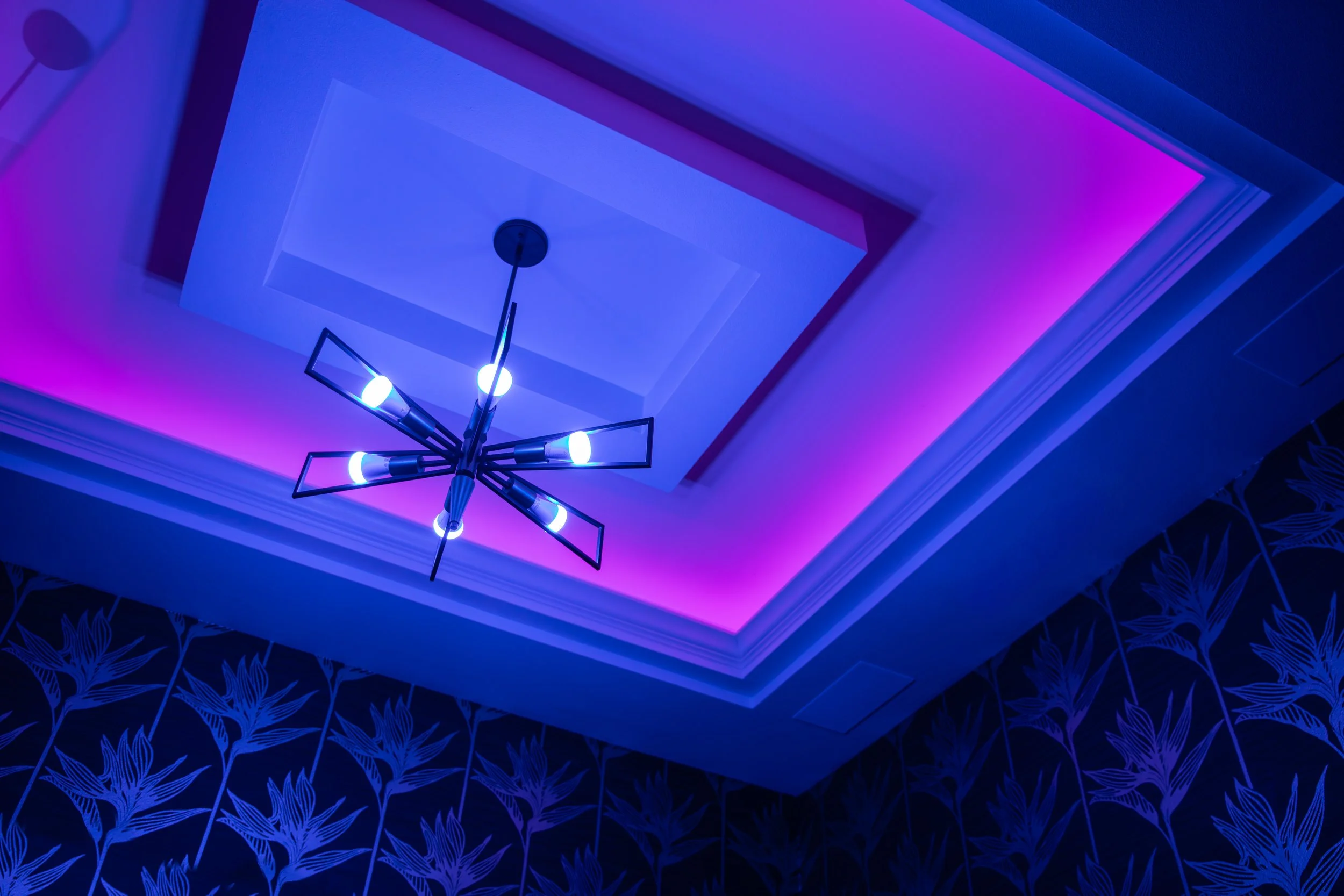 Contro4 Vibrant color changing lighting