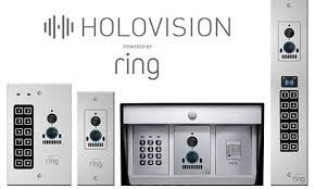 Holovision by Ring luxury-grade architectural door station