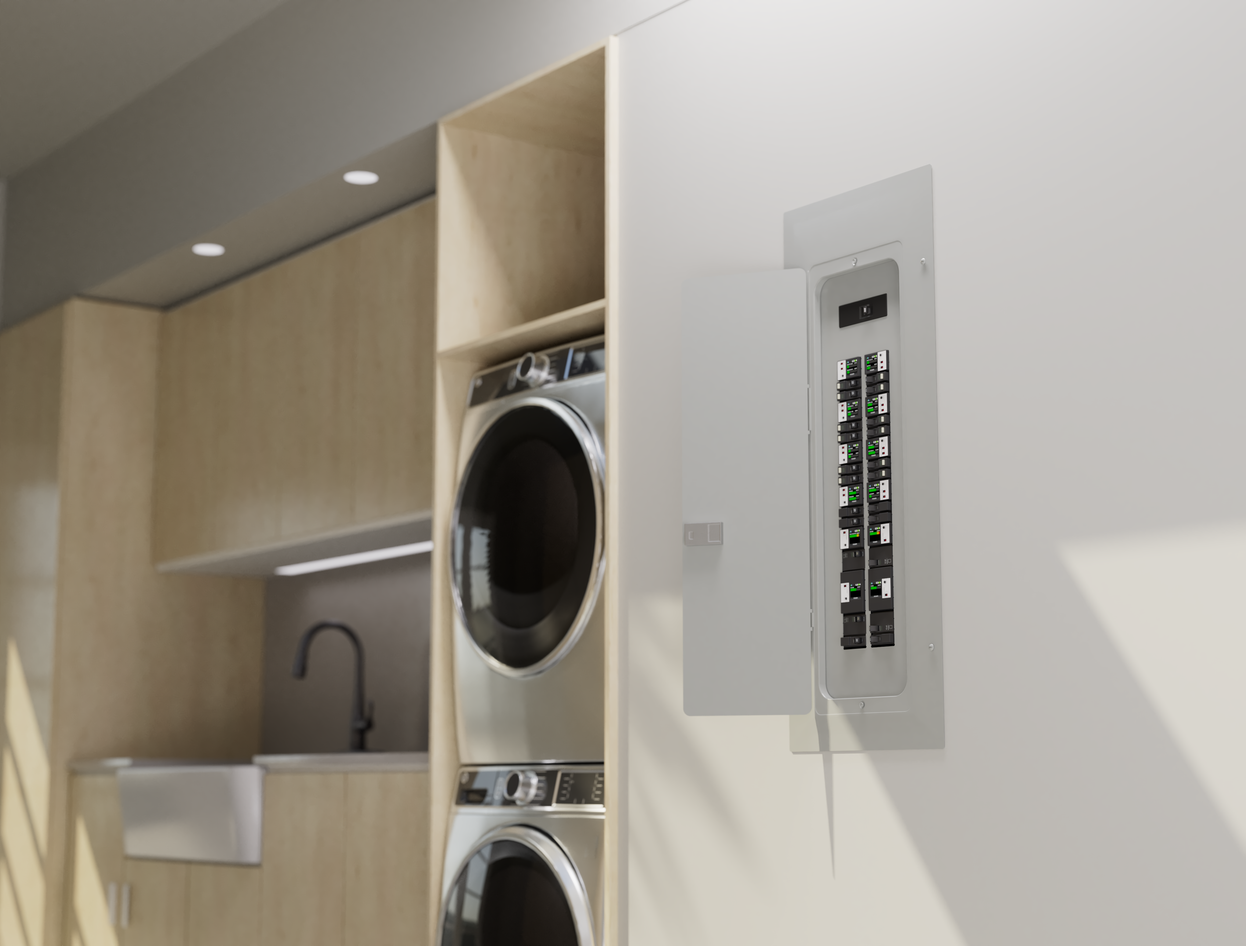 Savant smart home mechanical room
