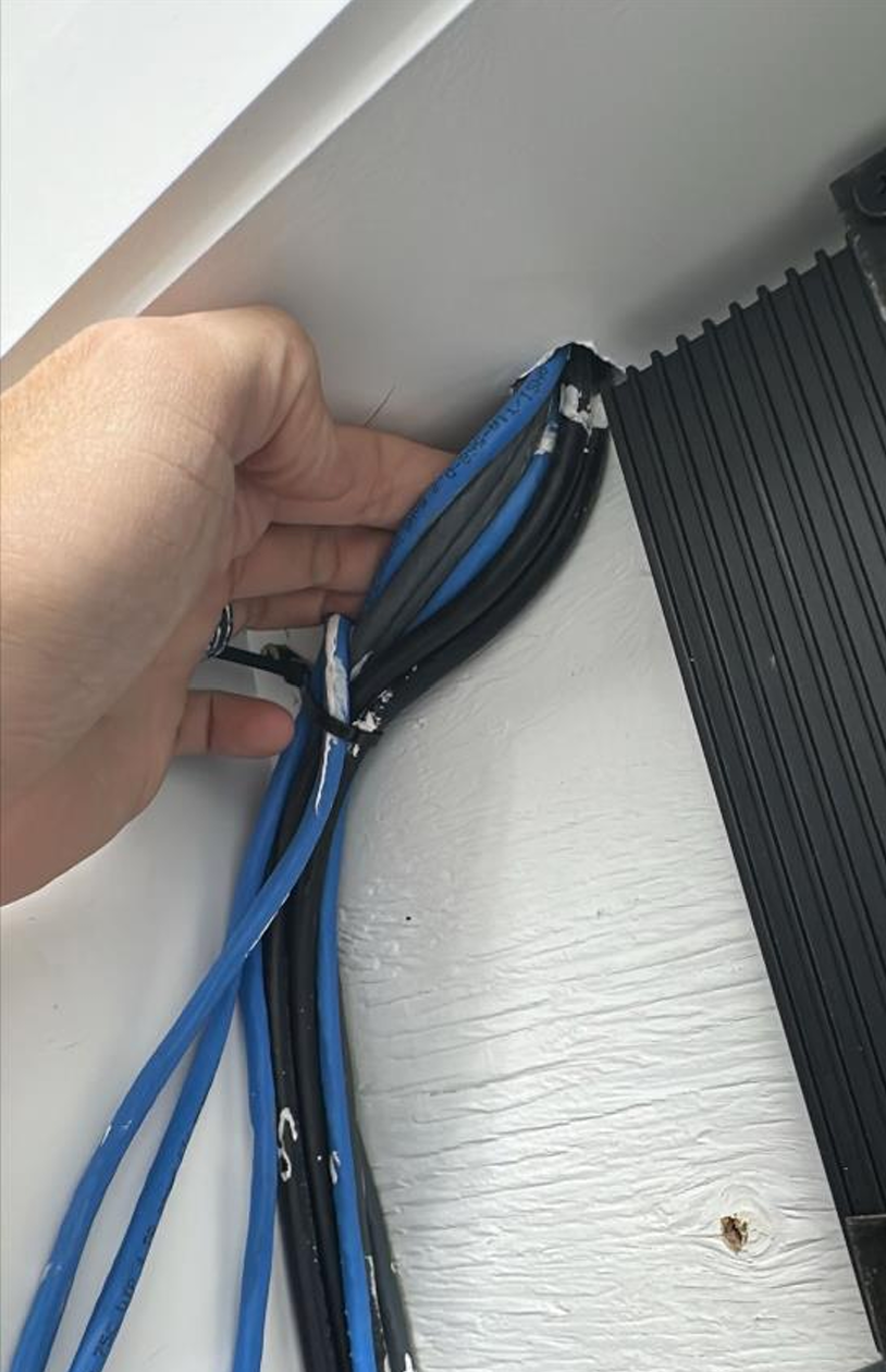 Surveying existing wiring