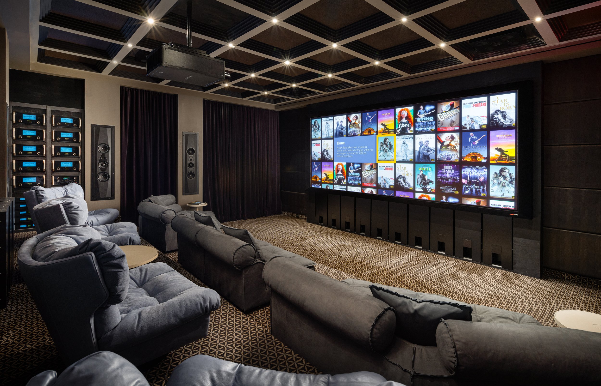 home theater media rooms luxury