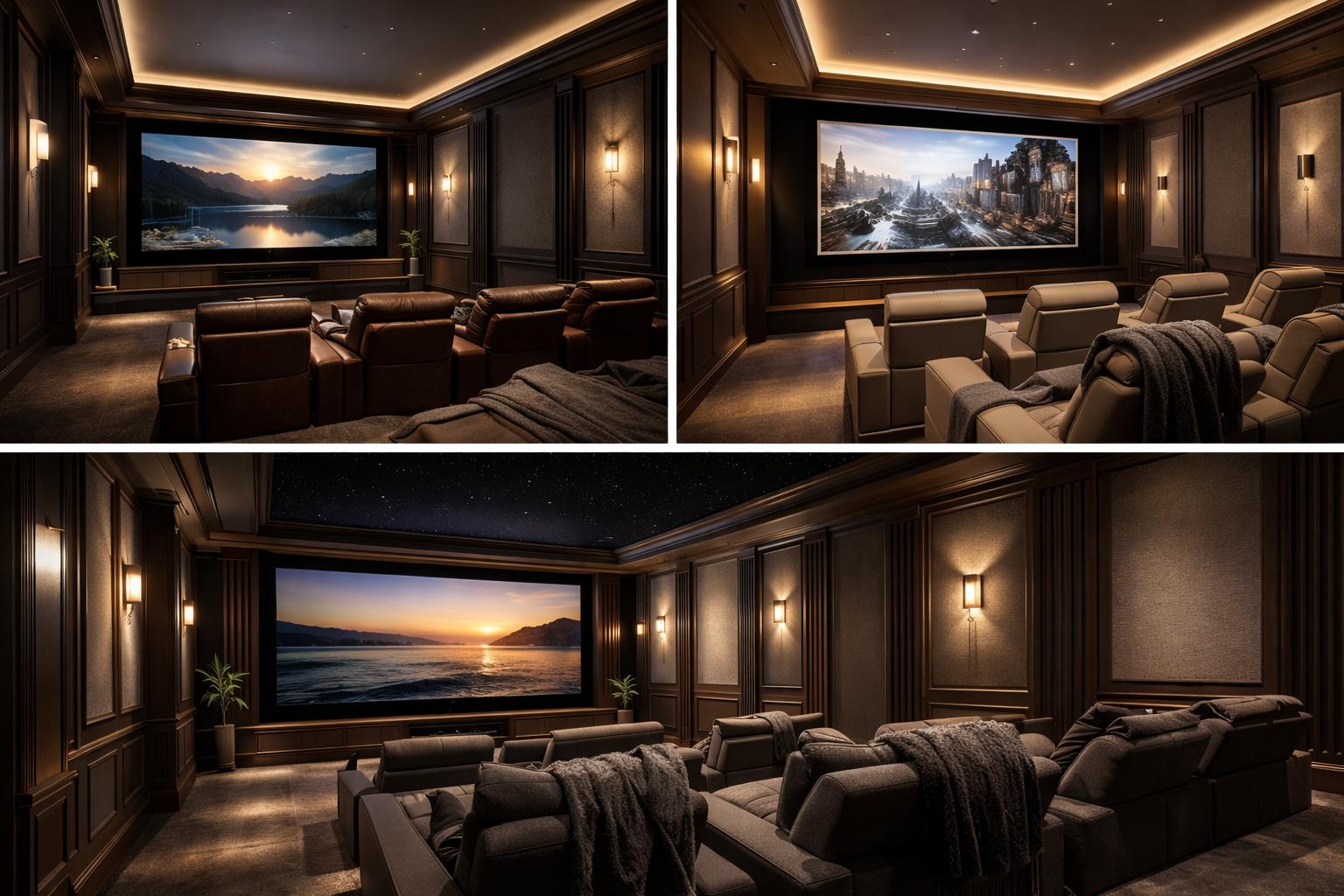 luxury home theaters