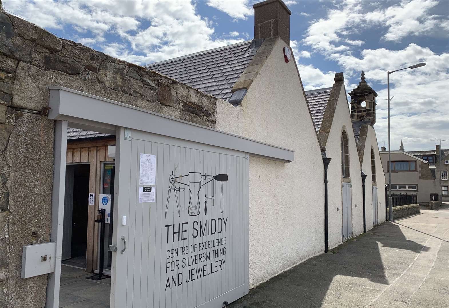 Resident Silversmith at The Smiddy, Banff (The Scottish one not the Canadian one)
