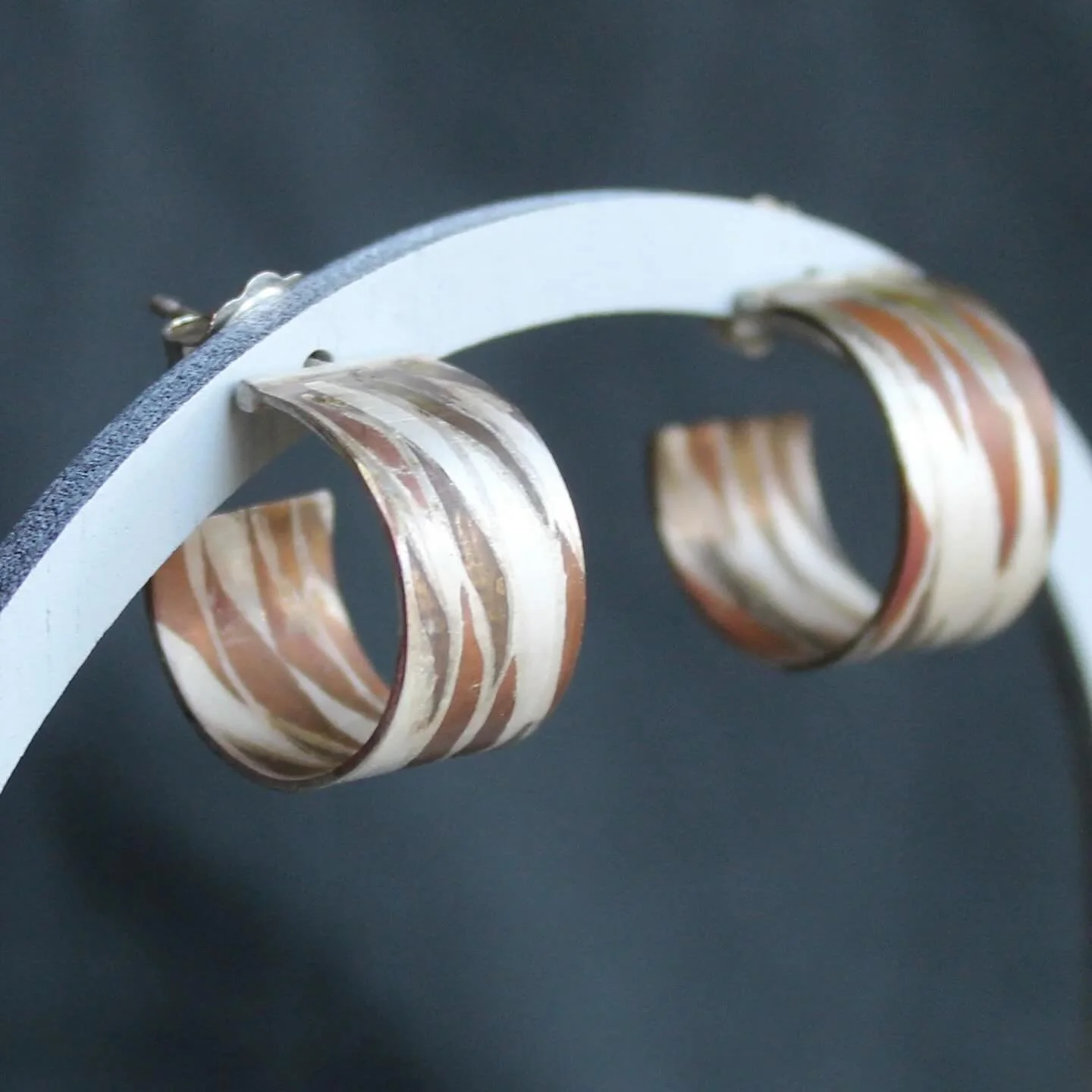 /// Ag Cu COLLECTION /// All items in this lightweight collection are completely one of a kind and created using recycled sterling silver, copper and brass. 

All areas which are in contact with your skin are sterling silver only so no need to worry 