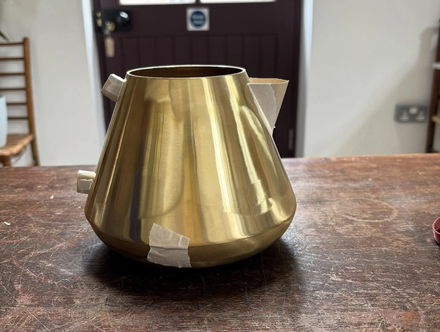 /// TEAPOT PROGRESS /// Once I got the scale and proportions just right for the body, I decided to get them spun rather than to make them myself. 

Two reasons for this - firstly time. I&rsquo;ve created these shapes many times so they aren&rsquo;t t