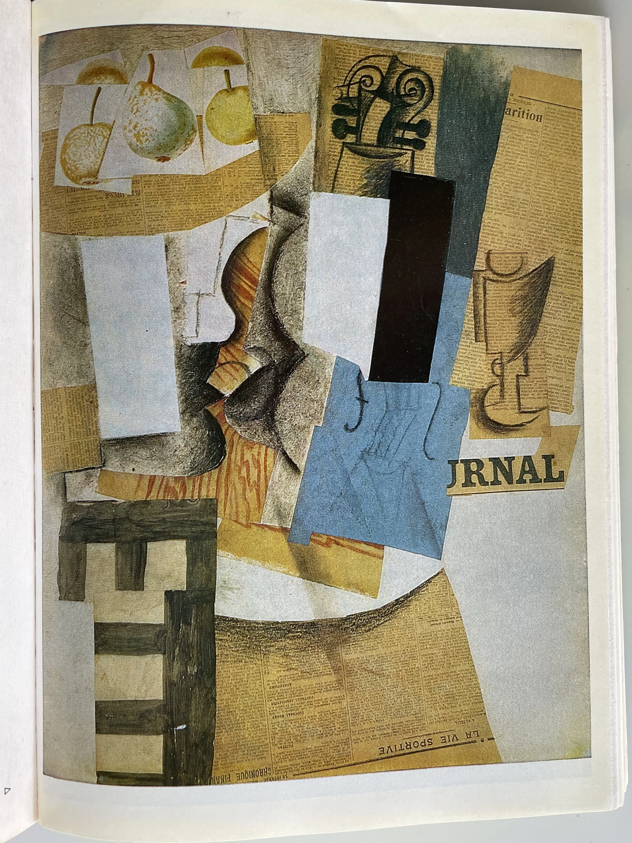 Picasso, 1913, Bowl with Fruit, Violin and Wineglass