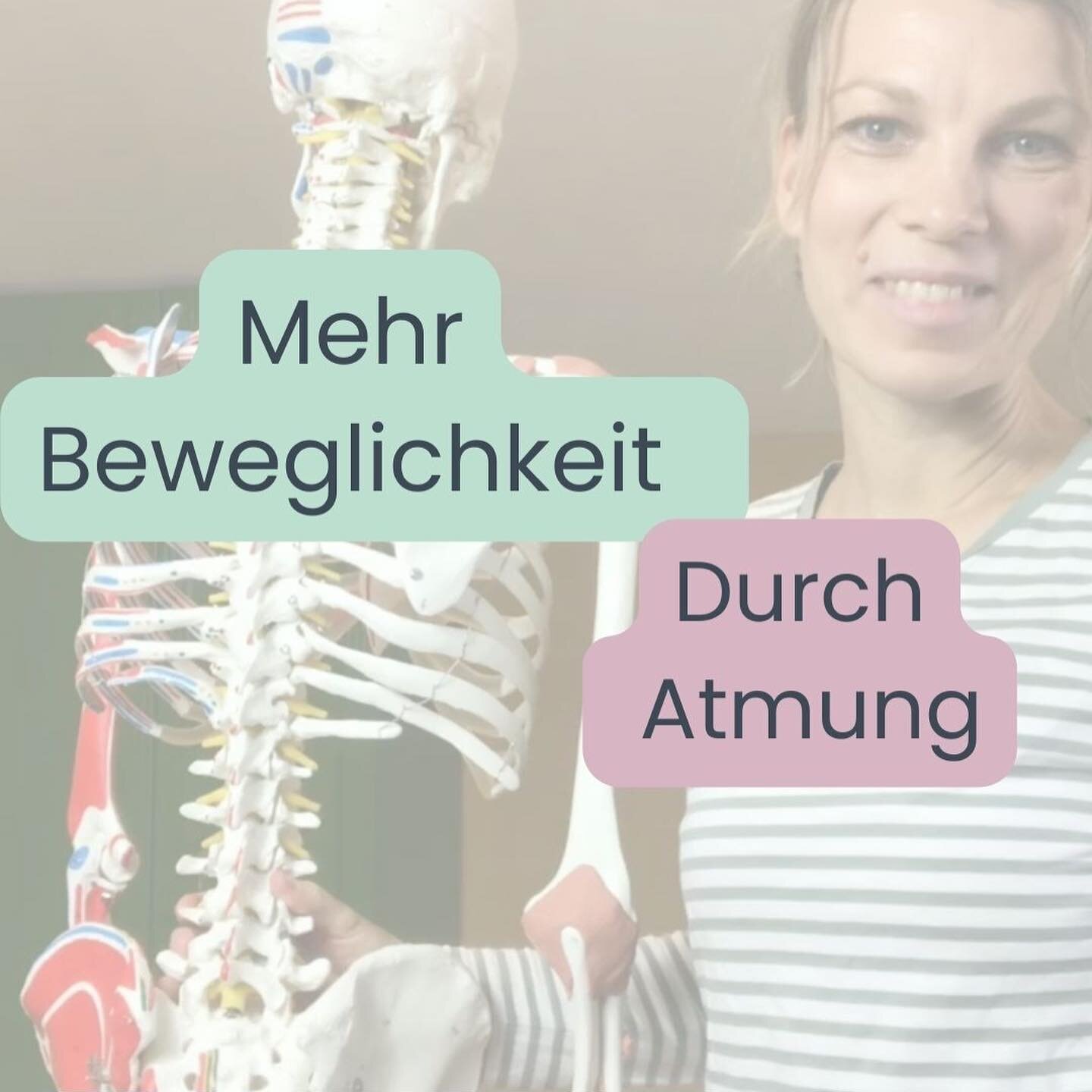 Atmung und Beweglichkeit TEIL 1️⃣

Welche Knochen und Gelenke bewegt die Atmung?
💪🏻💨😮&zwj;💨🫁

Eine Menge!

Ich m&ouml;chte dir die Atmung und welchen Einfluss sie auf deine Beweglichkeit hat etwas genauer vorstellen.

Wichtig ist zu verstehen, 