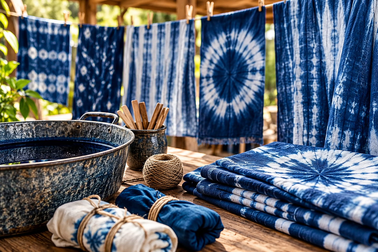 tie-dying