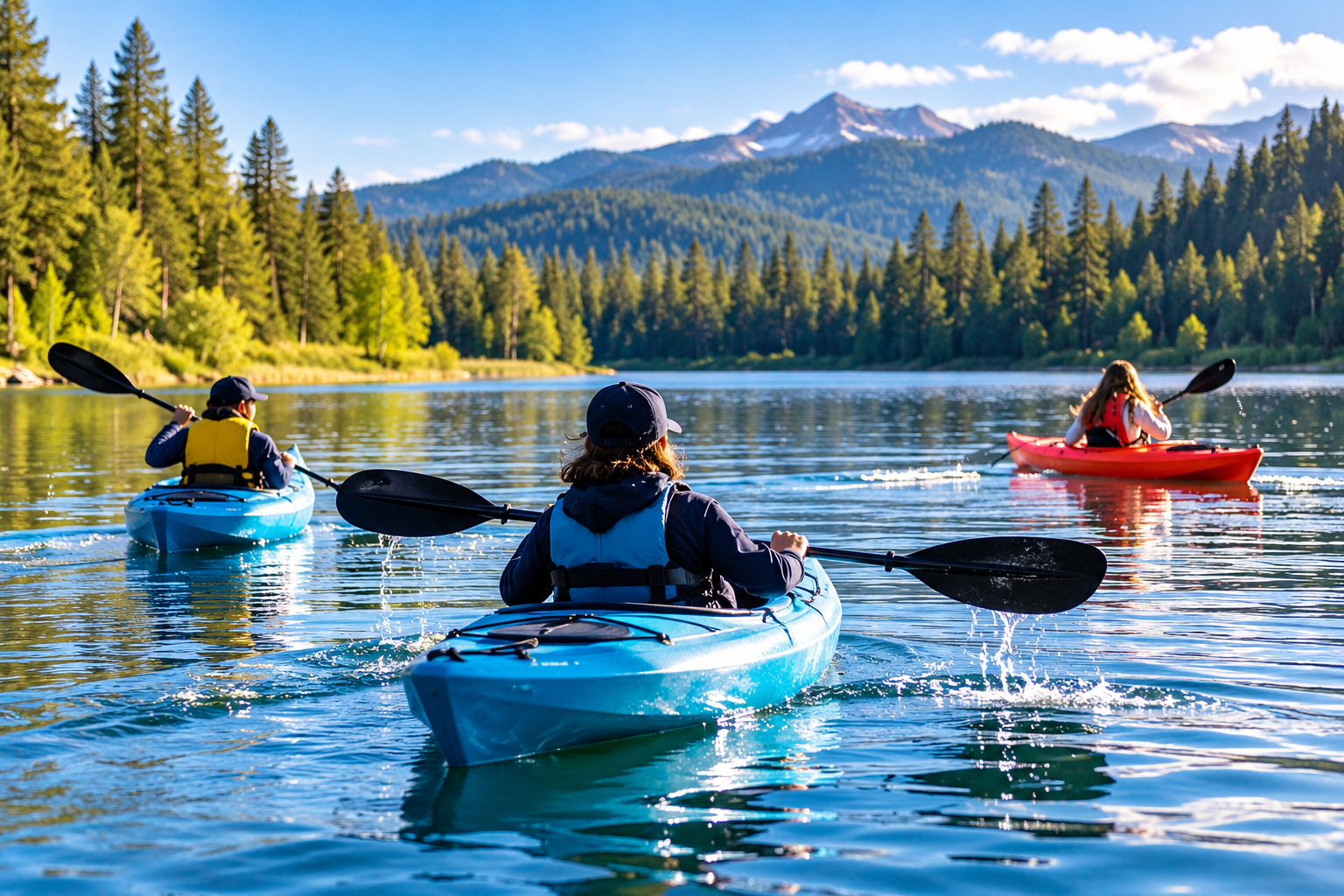 kayaking