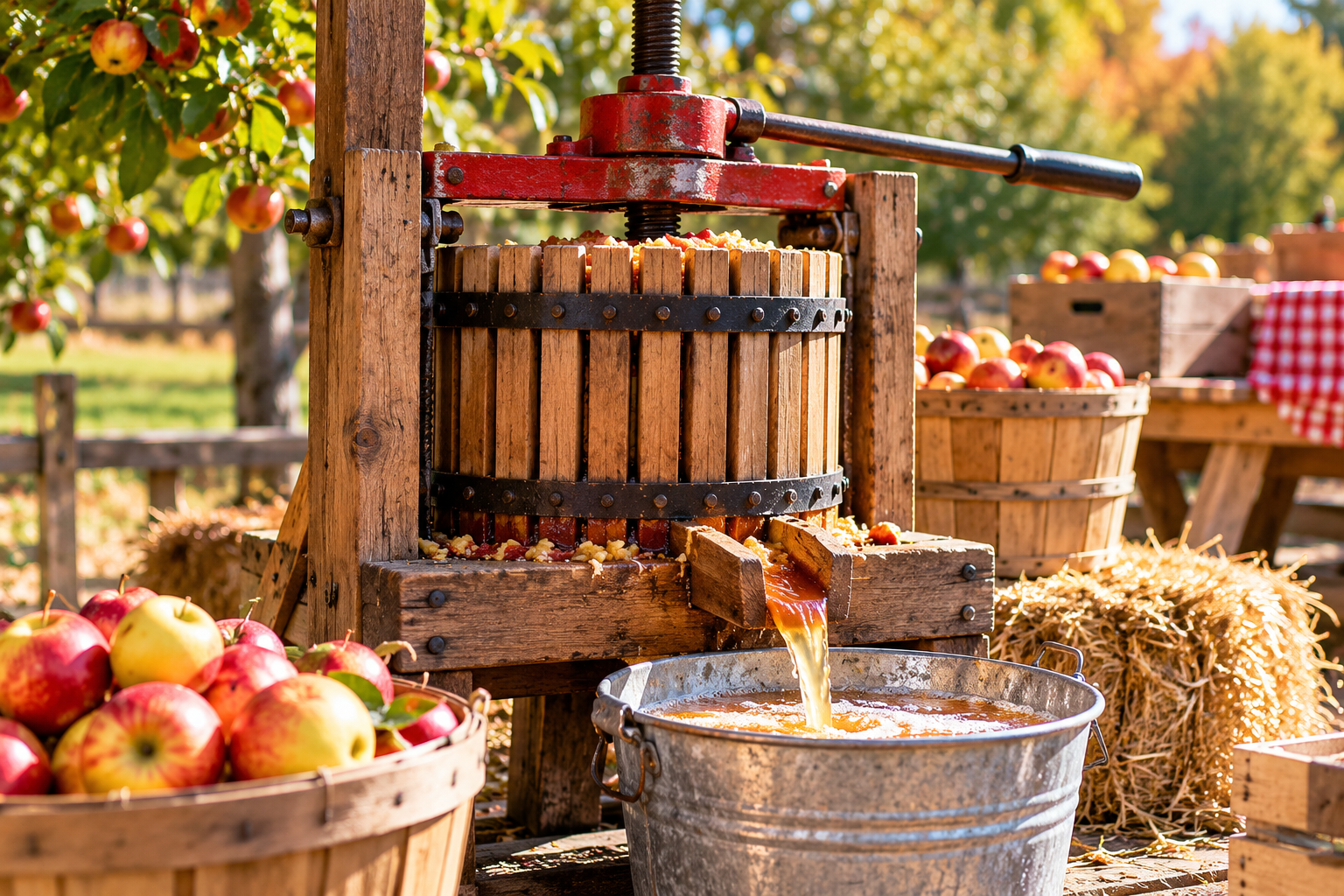 apple cider press