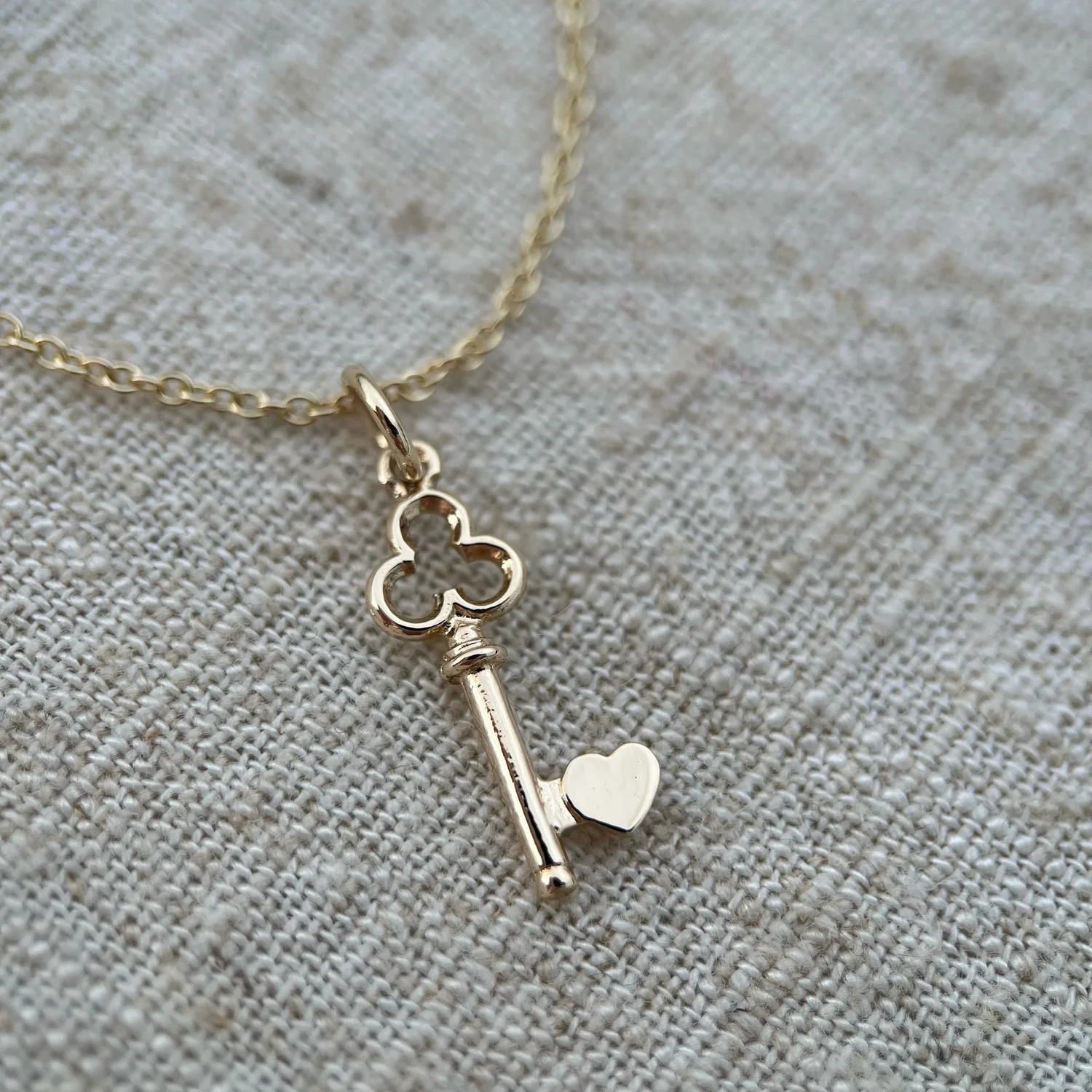 Key Floating Charm Necklace Walmart Brilliance Fine Jewelry