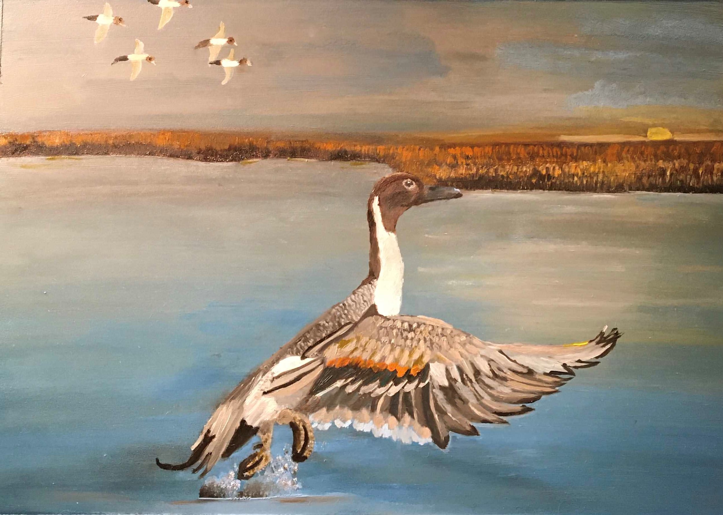 12 x9 Oil on Wood Panel