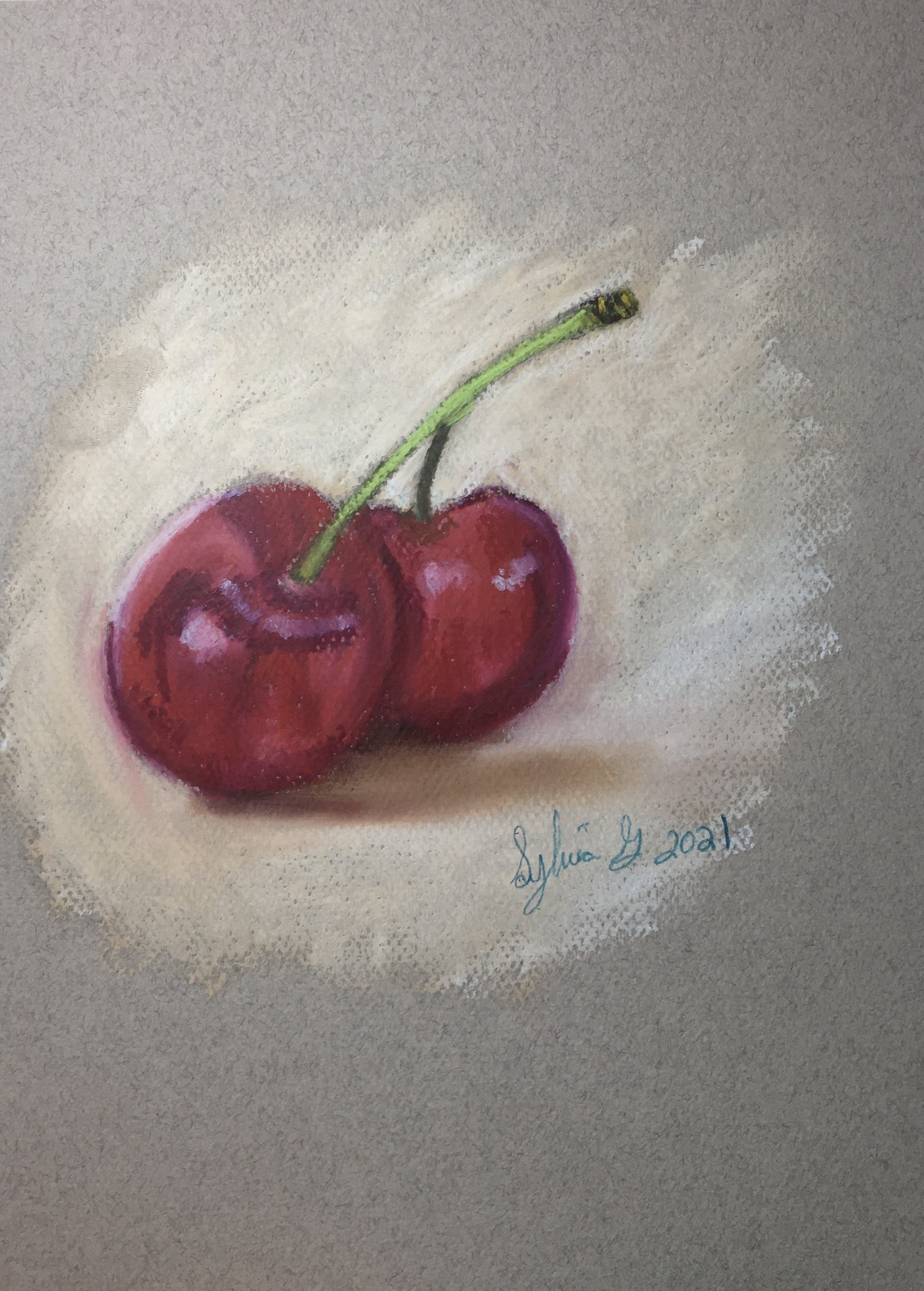 Oil Pastel on paper