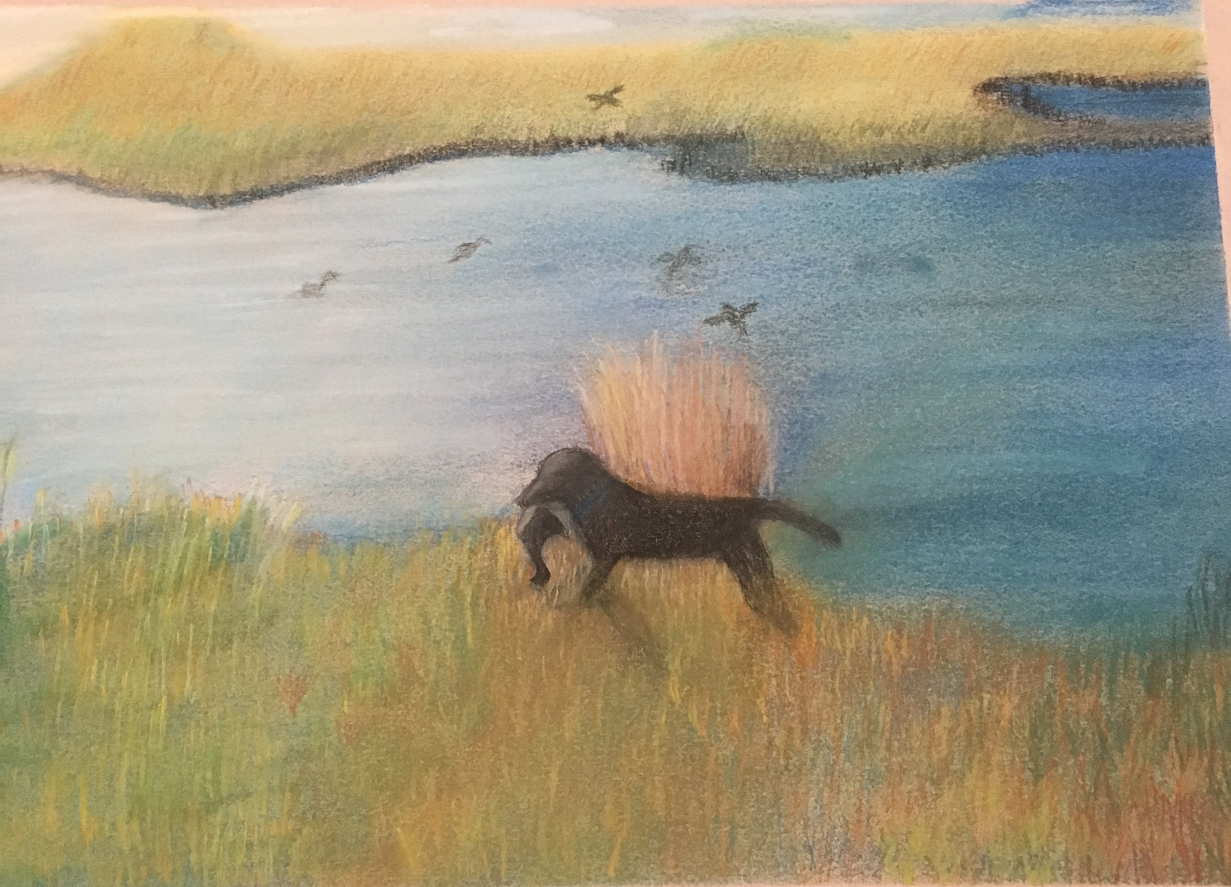9x12 Pastel