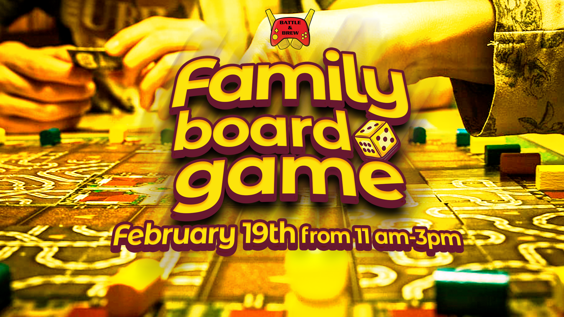 Family Board Game Day: Family Game Event