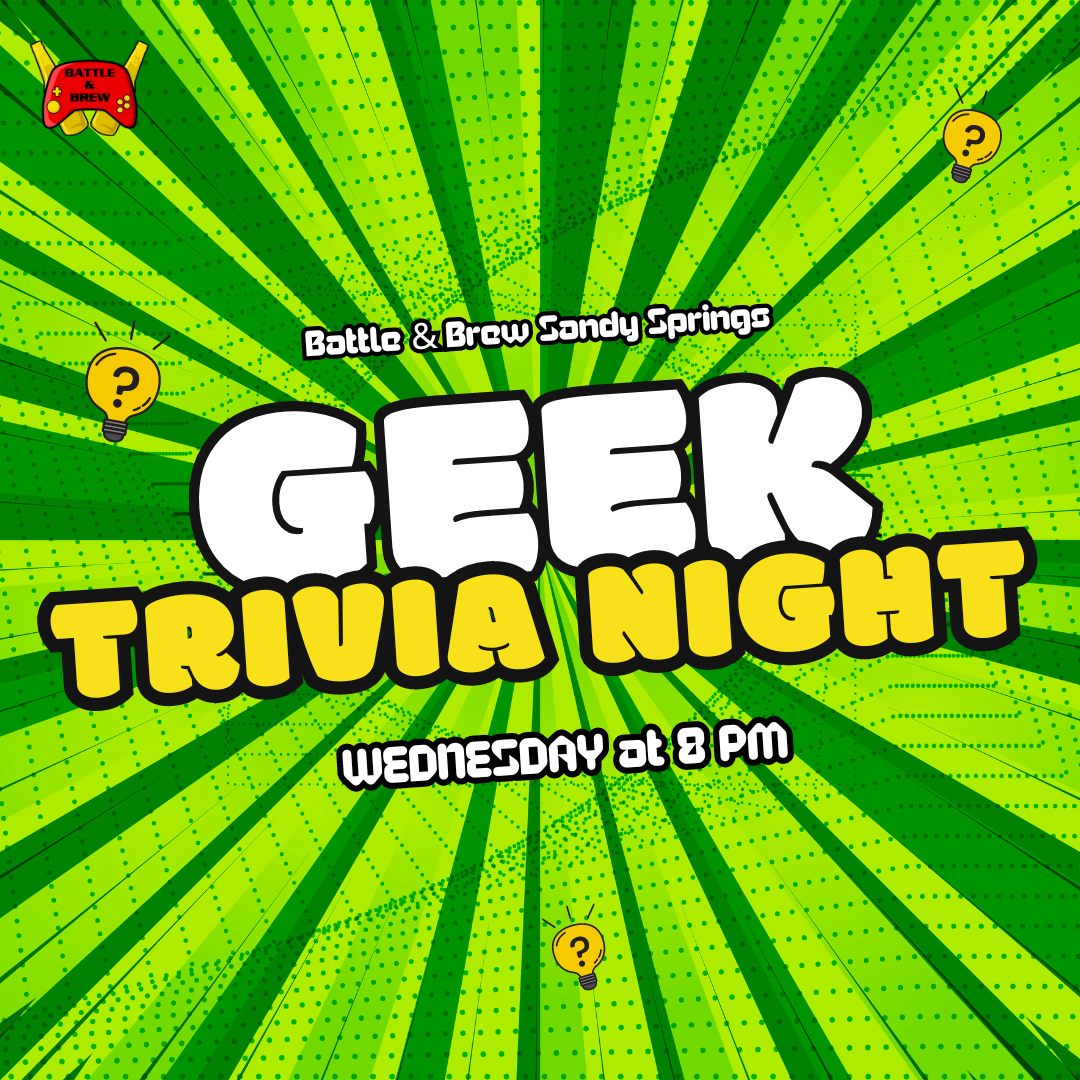 Geek Trivia Night: Solo &amp; Team Trivia Competition