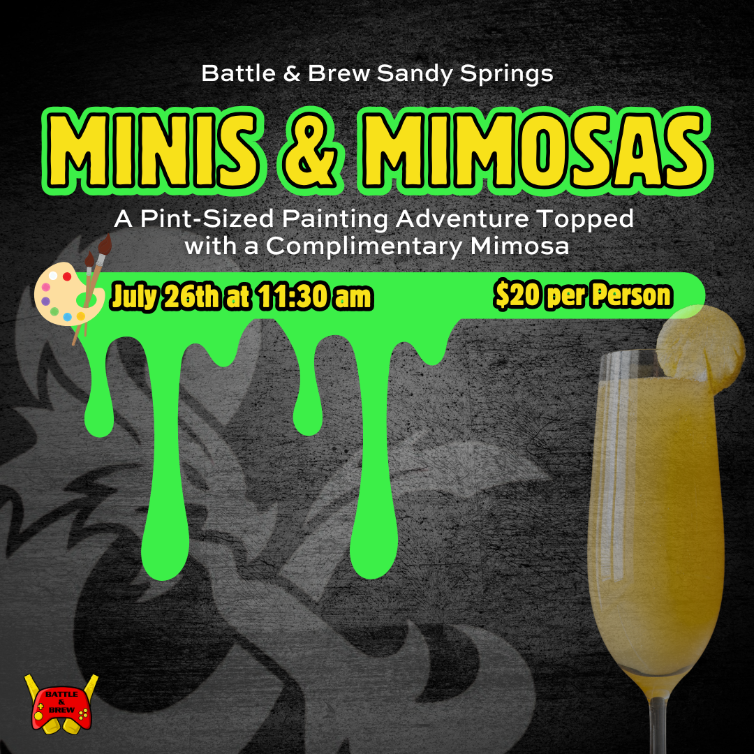 Minis & Mimosas Brunch Paint & Sip