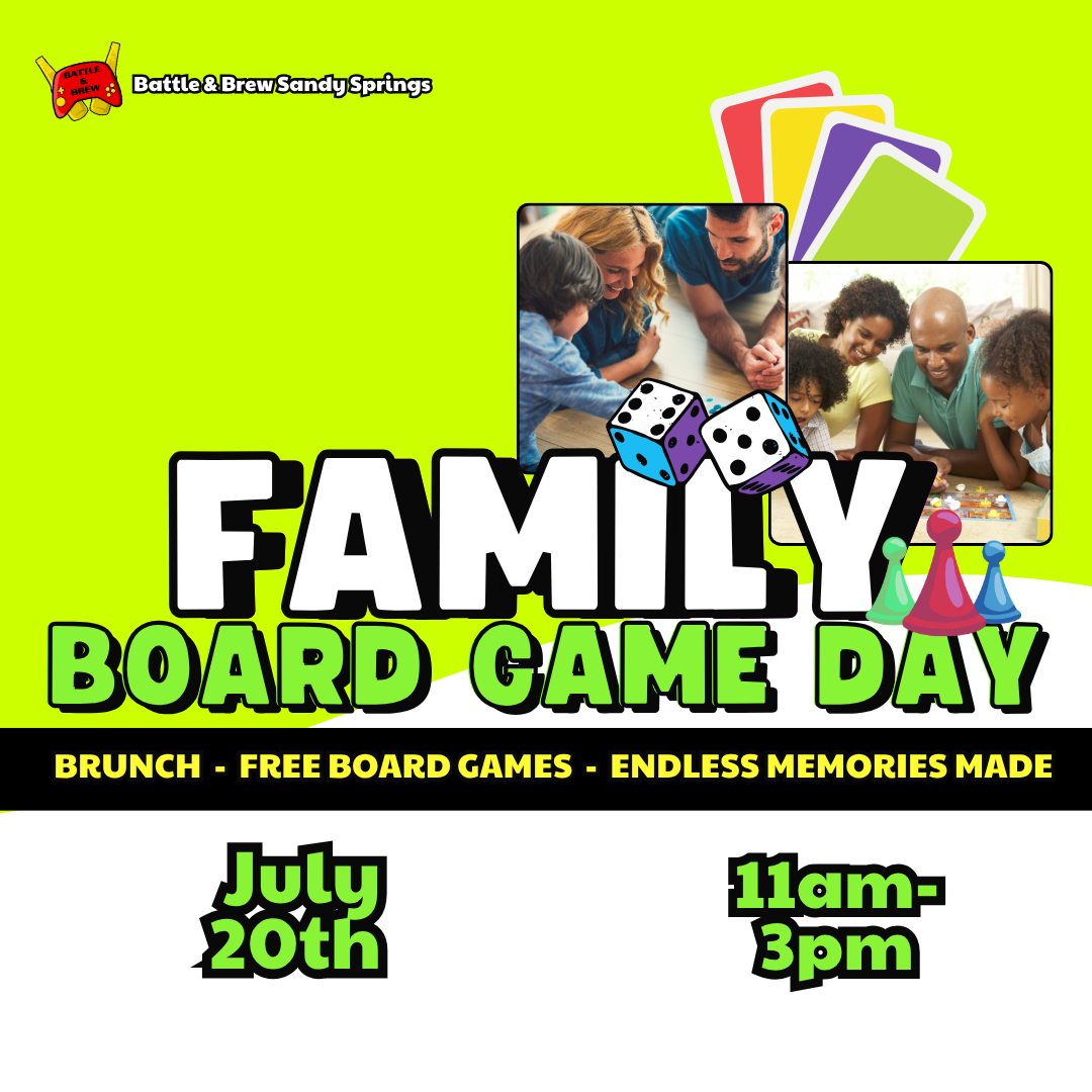 Family Board Game Day!