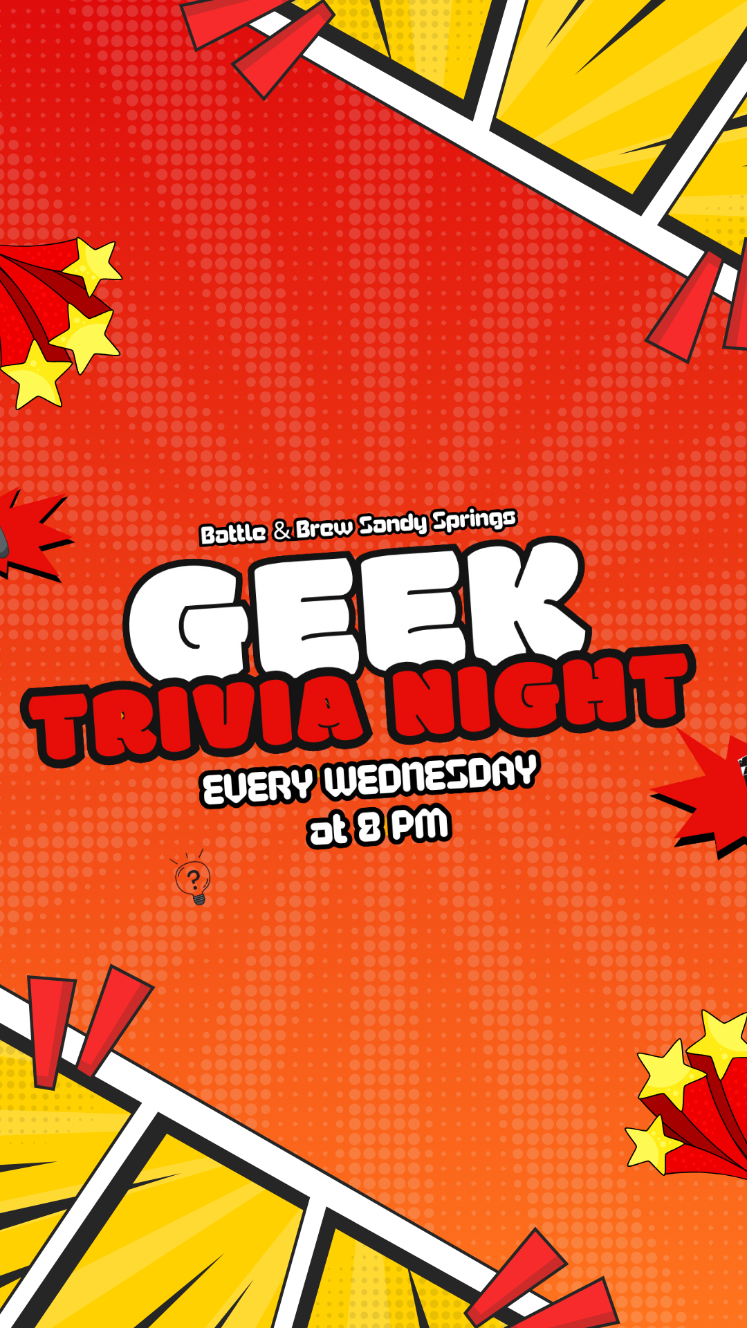 GEEK TRIVIA NIGHT
