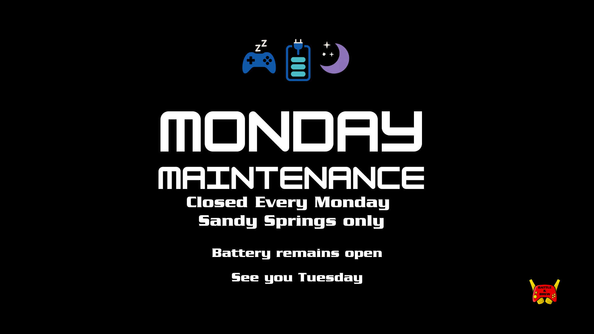 Closed on Mondays