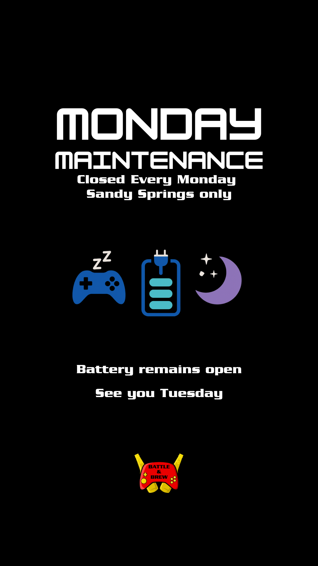 Closed on Mondays