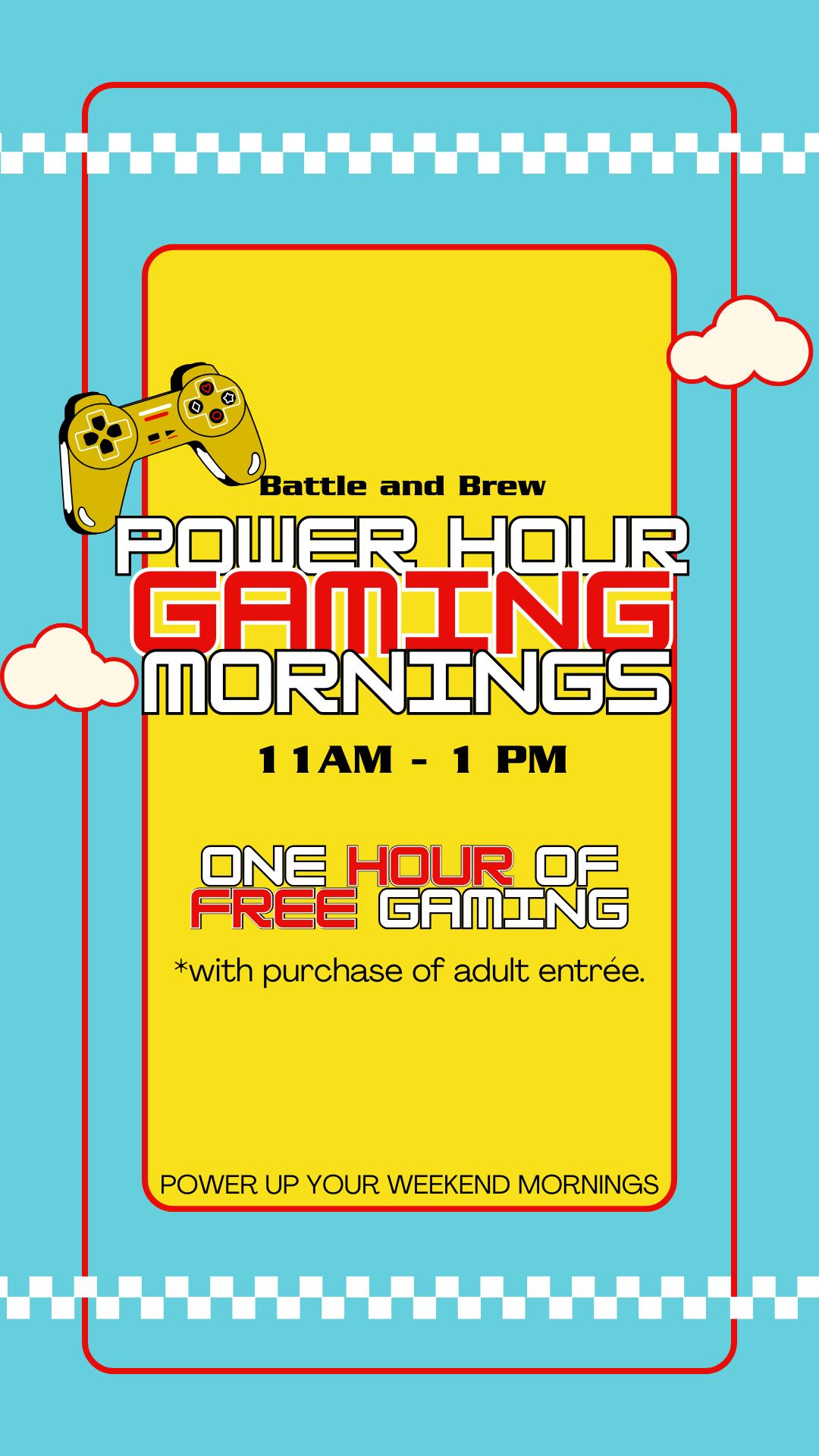 POWER HOUR GAMING - WEEKEND MORNINGS