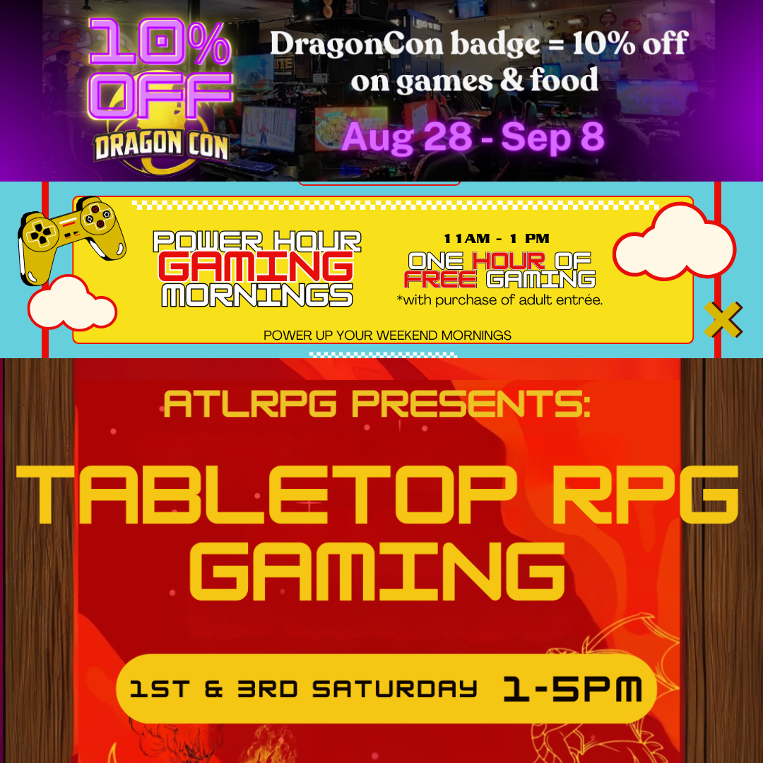 Dungeons & Drafts: TTRPG Saturday with ATLRPG