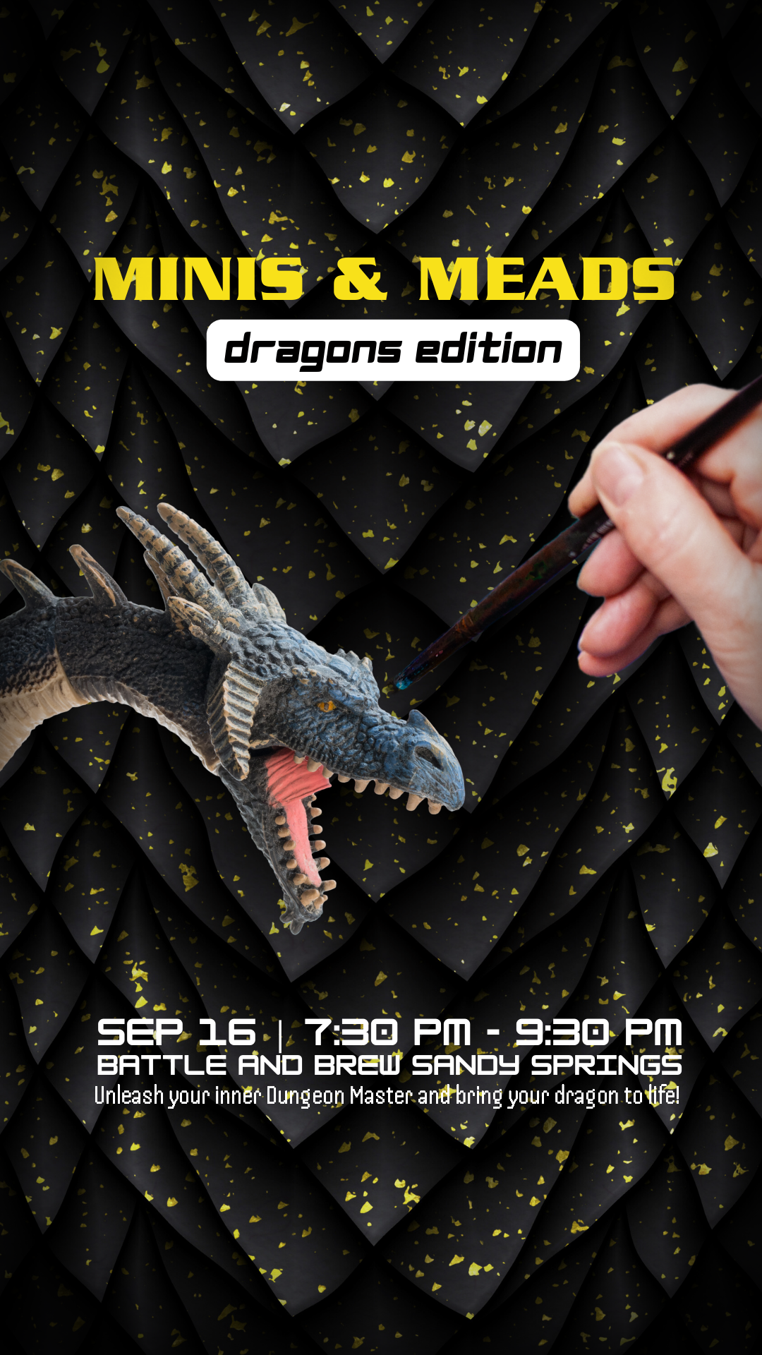 🐉🍯 Minis & Meads: Dragons Edition