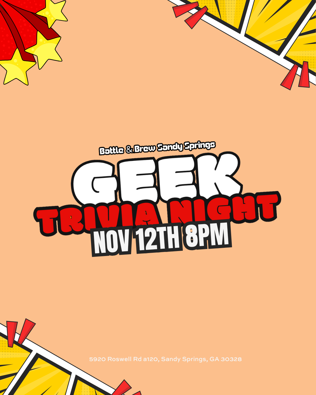 Geek Trivia Night