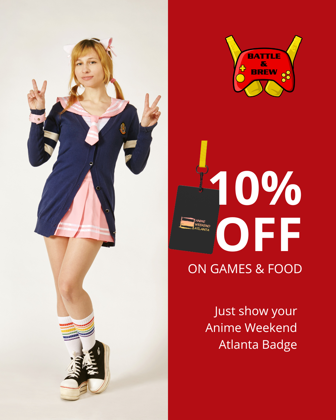 AWA Badge = 10% OFF