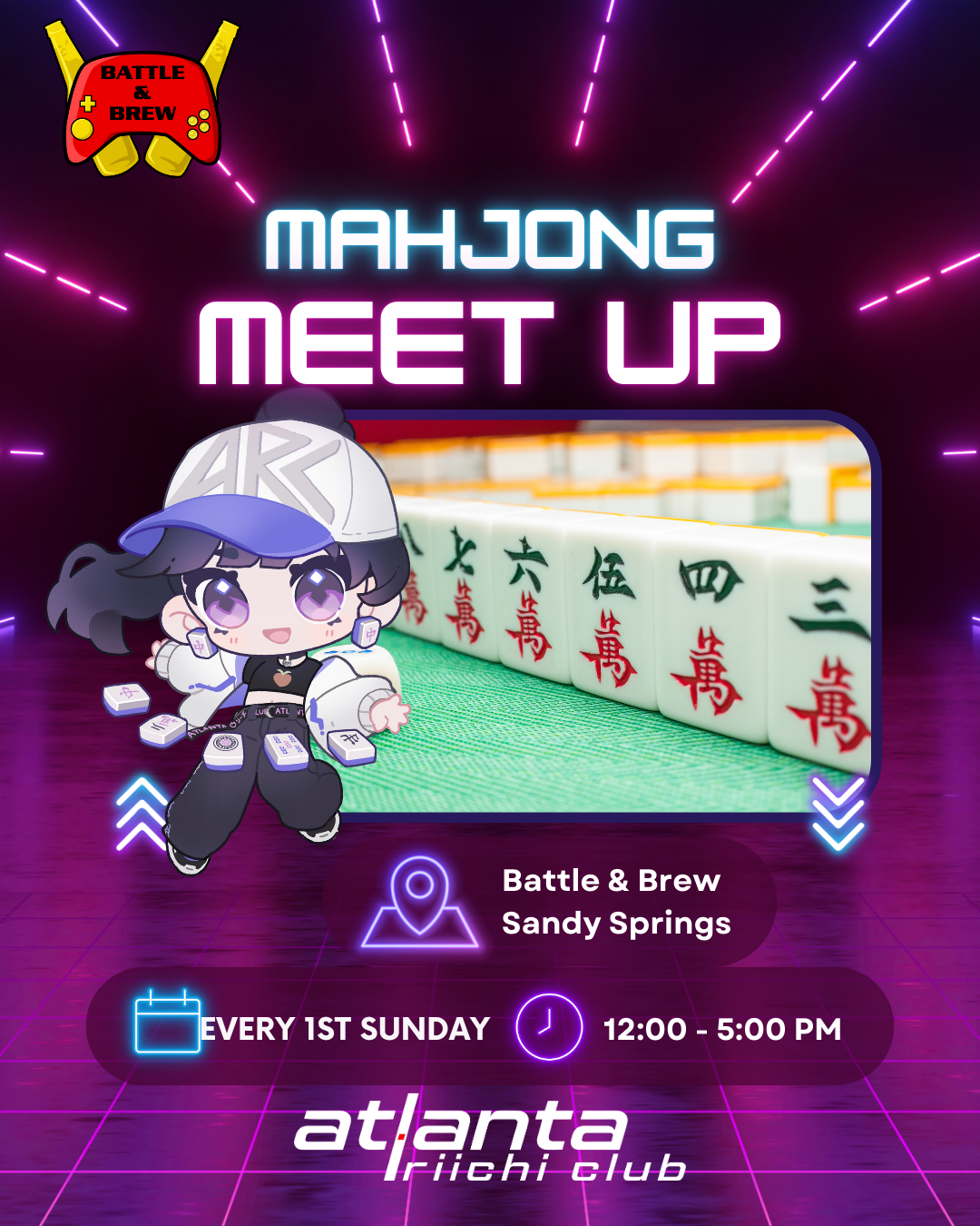 Mahjong Social: Riichi