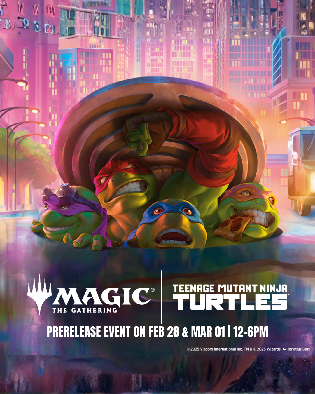 🐢🃏✨ MTG Teenage Mutant Ninja Turtles  Pre-Release Weekend ✨🃏🐢
