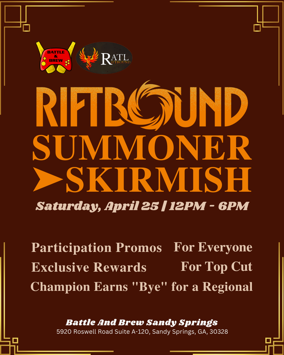 ⚔️🔥 Riftbound April Summoner Skirmish 🔥⚔️ 