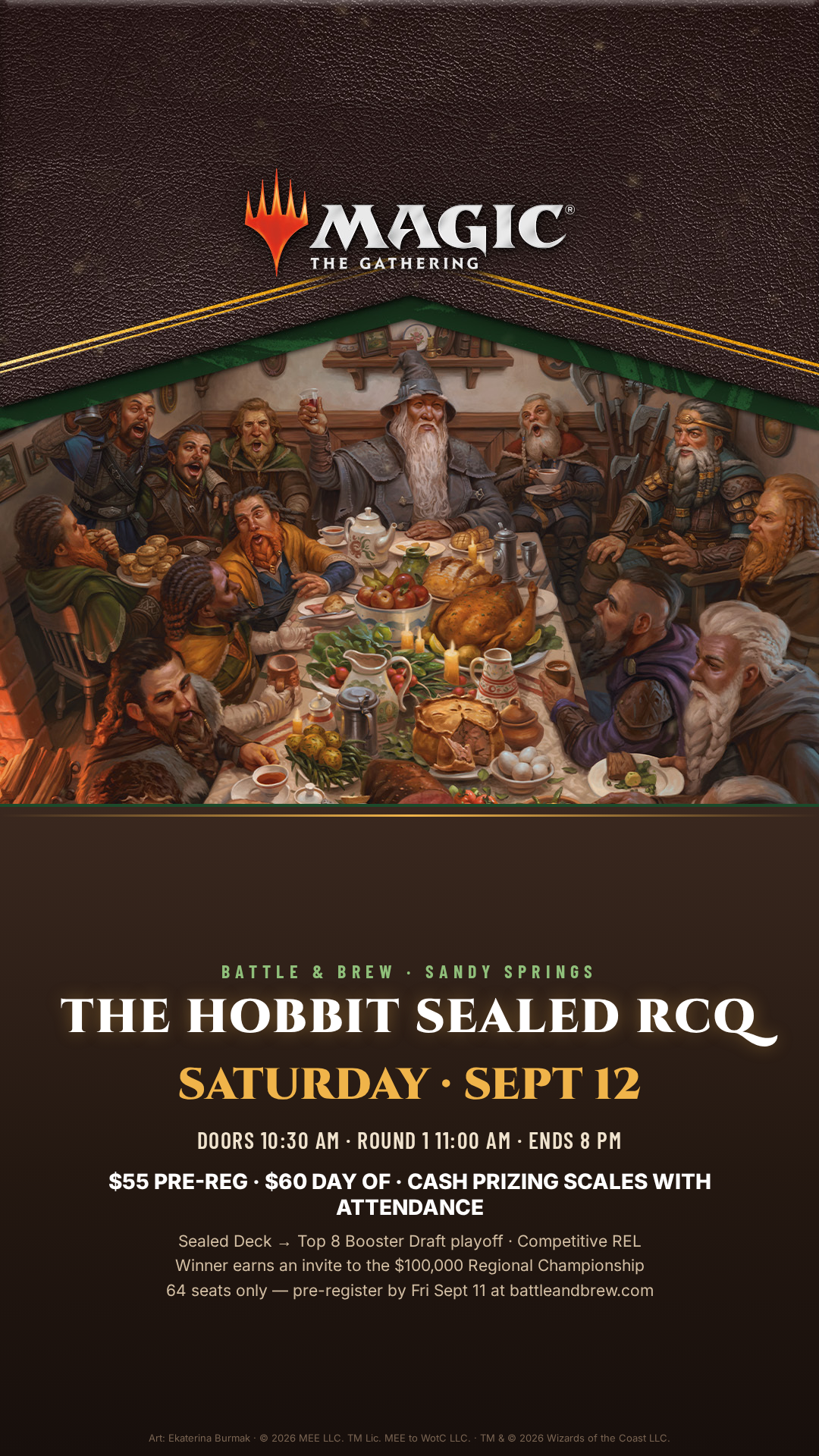 MTG | The Hobbit Sealed Regional Championship Qualifier