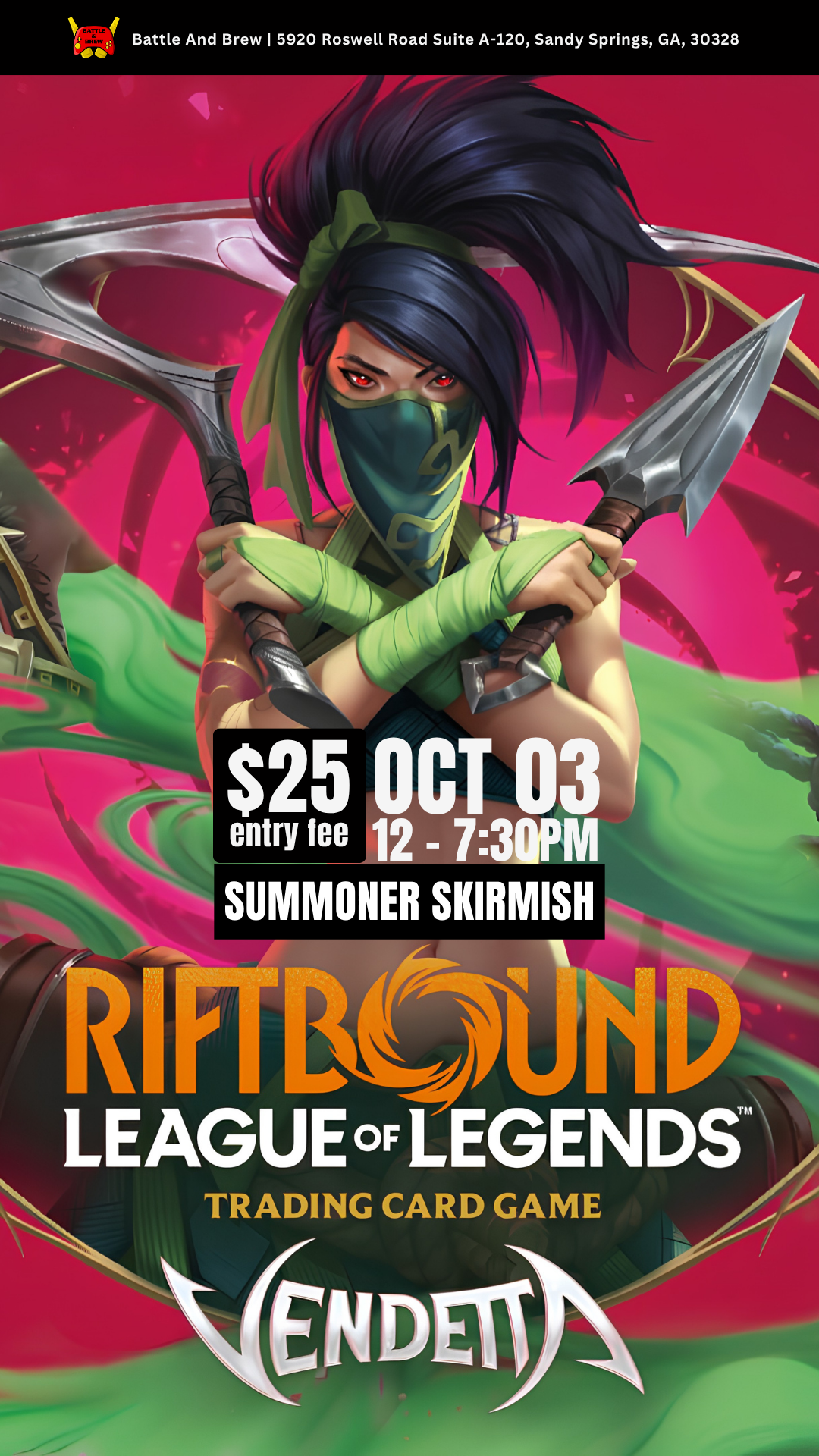 ⚔️ RIFTBOUND Vendetta Summoner Skirmish