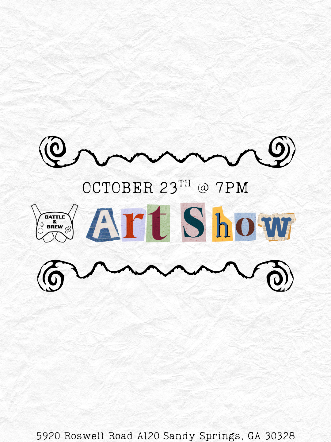 Art Show: The Artist’ Guild Opening Night | Theme: I NEED A HERO!