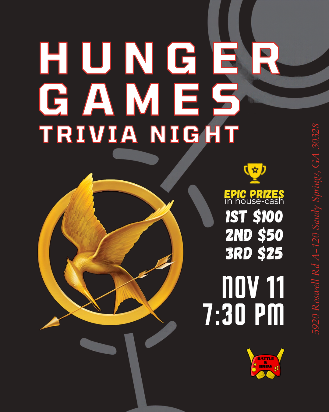 Hunger Games Trivia Night