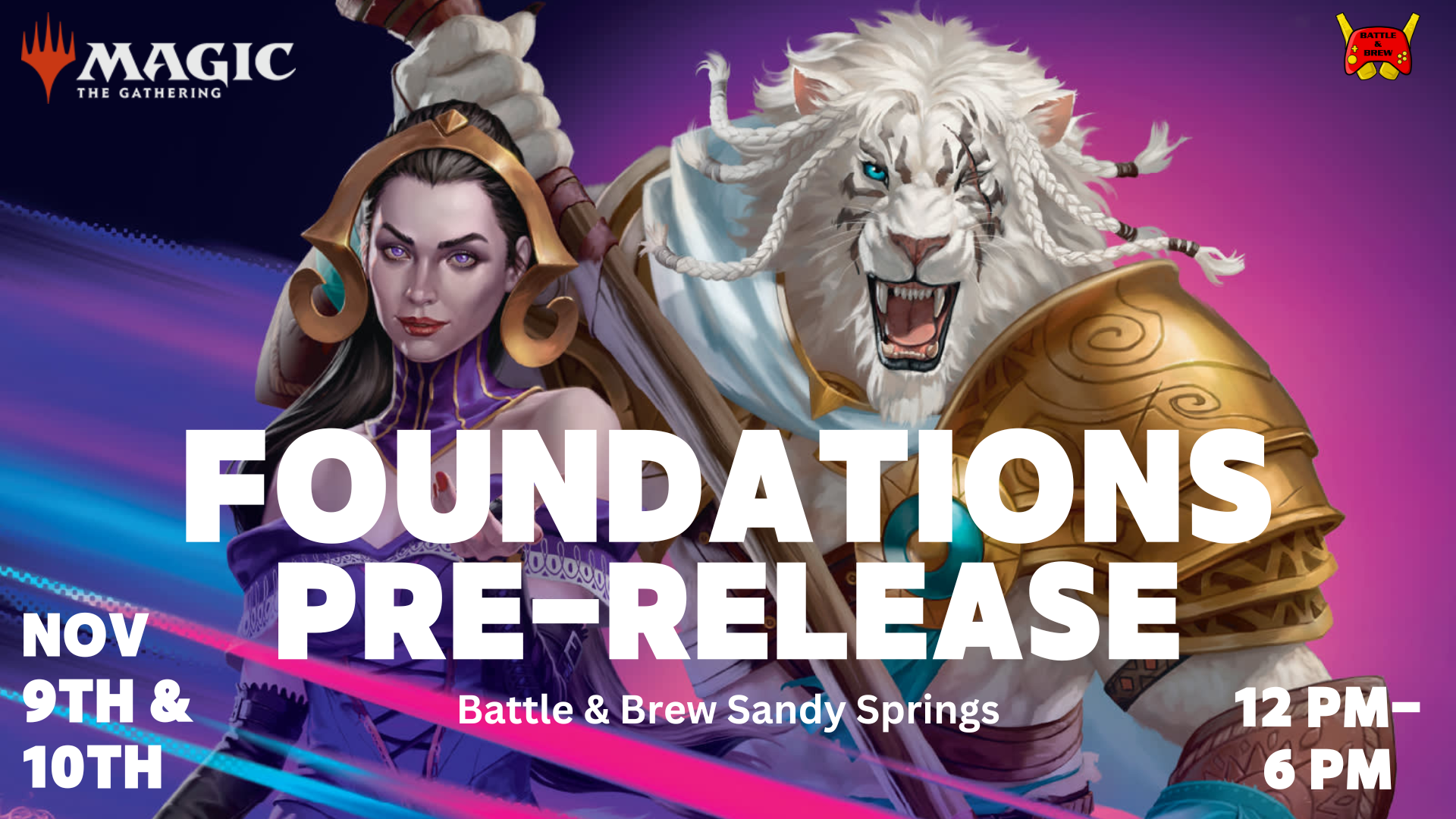 Magic The Gathering: Foundations Pre-Release Event — Video Game ...