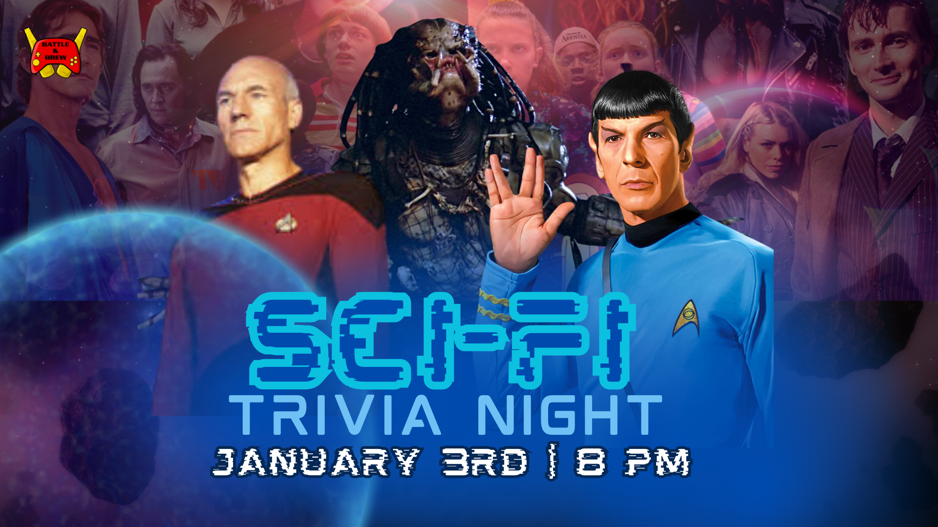 Battle & Brew Sci-Fi Themed Trivia Night in Atlanta