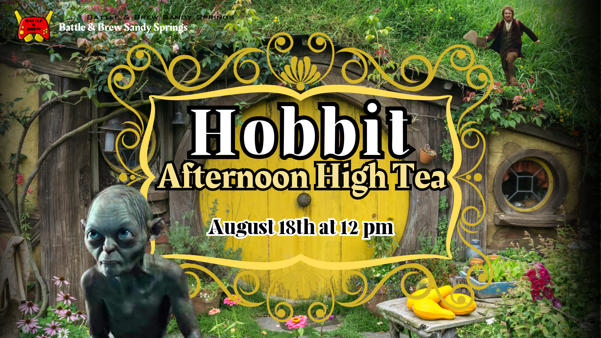 Hobbit Afternoon High Tea — Video Game Restaurant and Fun! | Video and ...