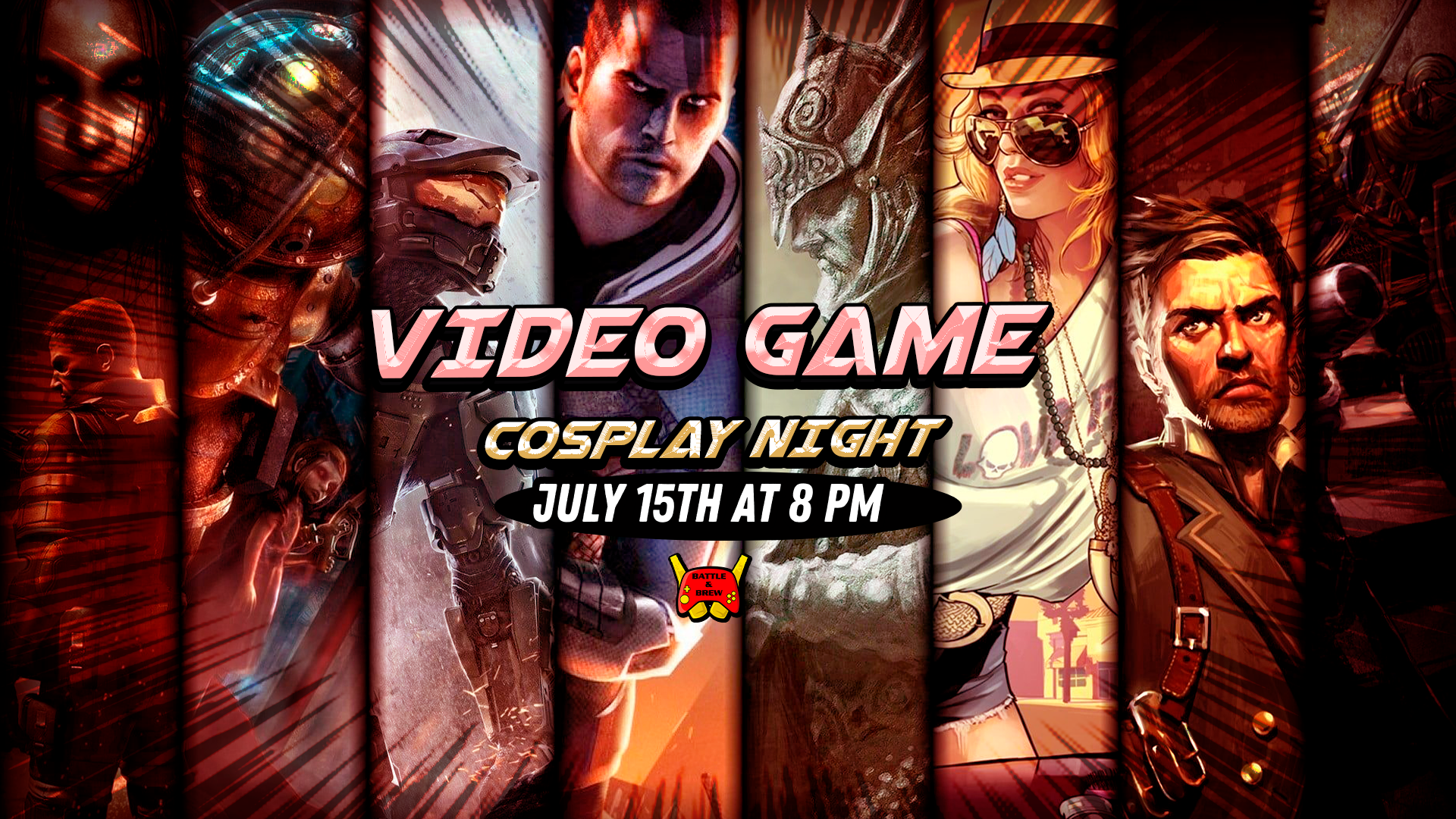Video Game Themed Cosplay Night — Video Game Restaurant and Fun ...