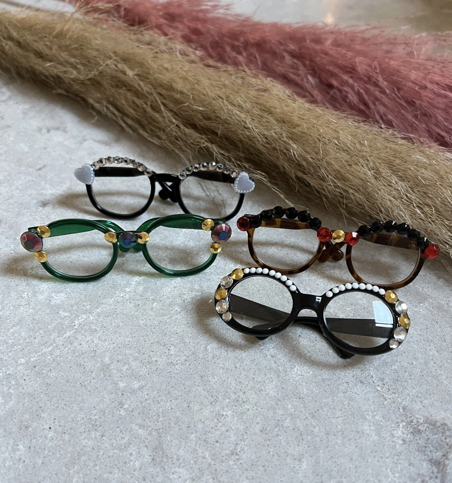 Boho Glam Dog Glasses