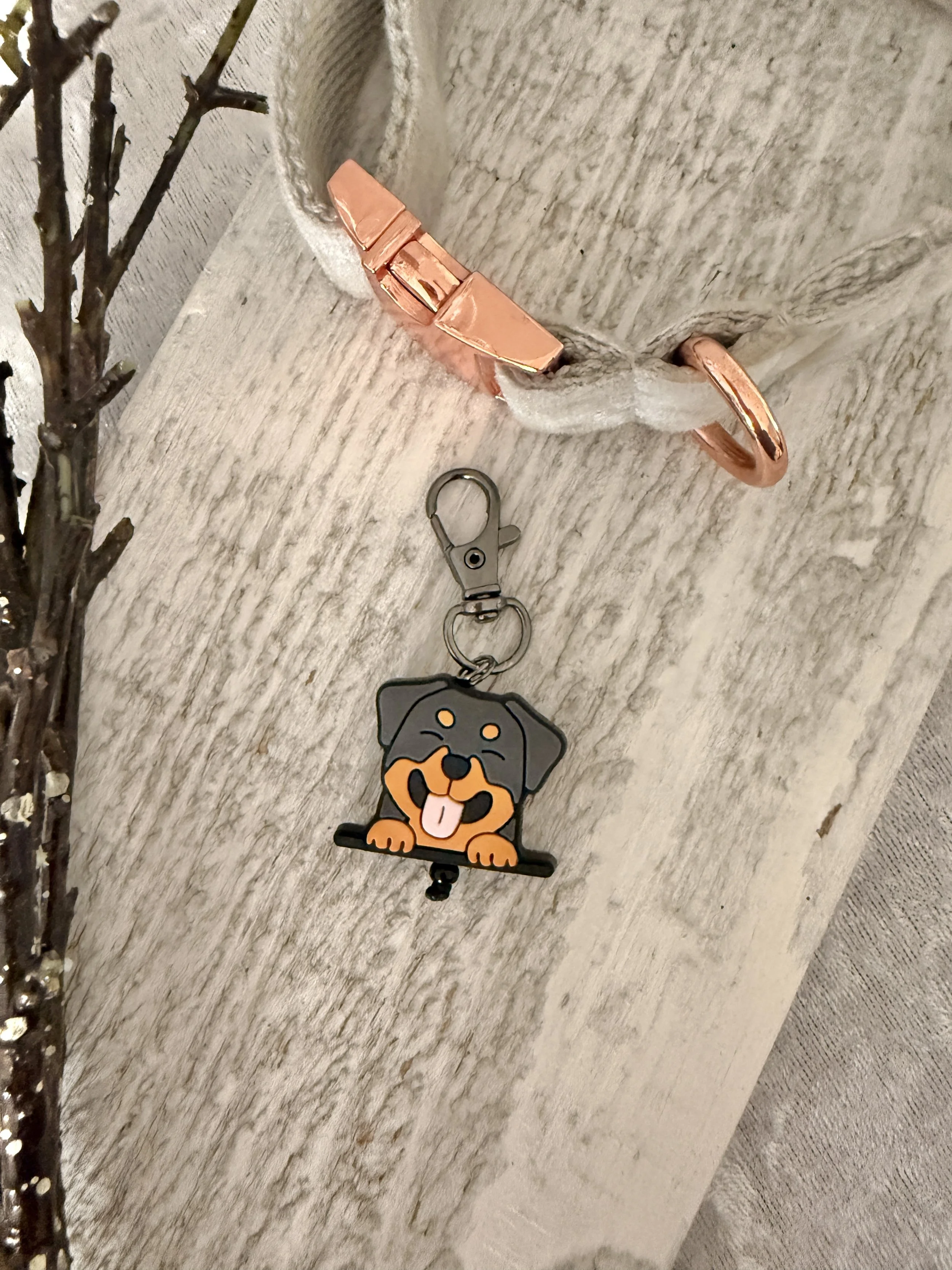 Rottweiler Collar Charm