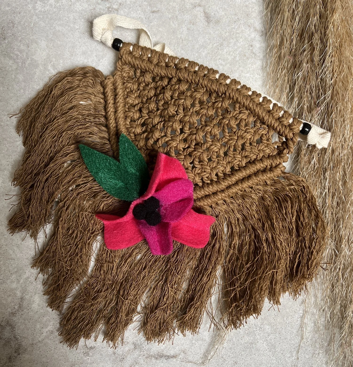 Dust Macrame Pet Bandana from IsyandCris.com