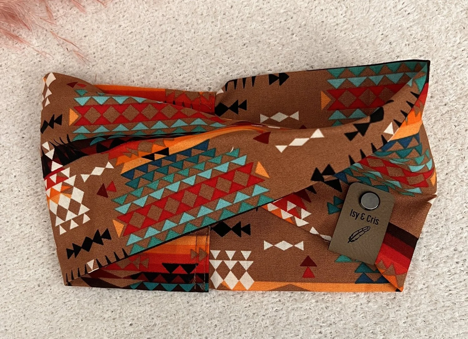 Cotton Aztec Snood for Dogs by Isy & Cris
