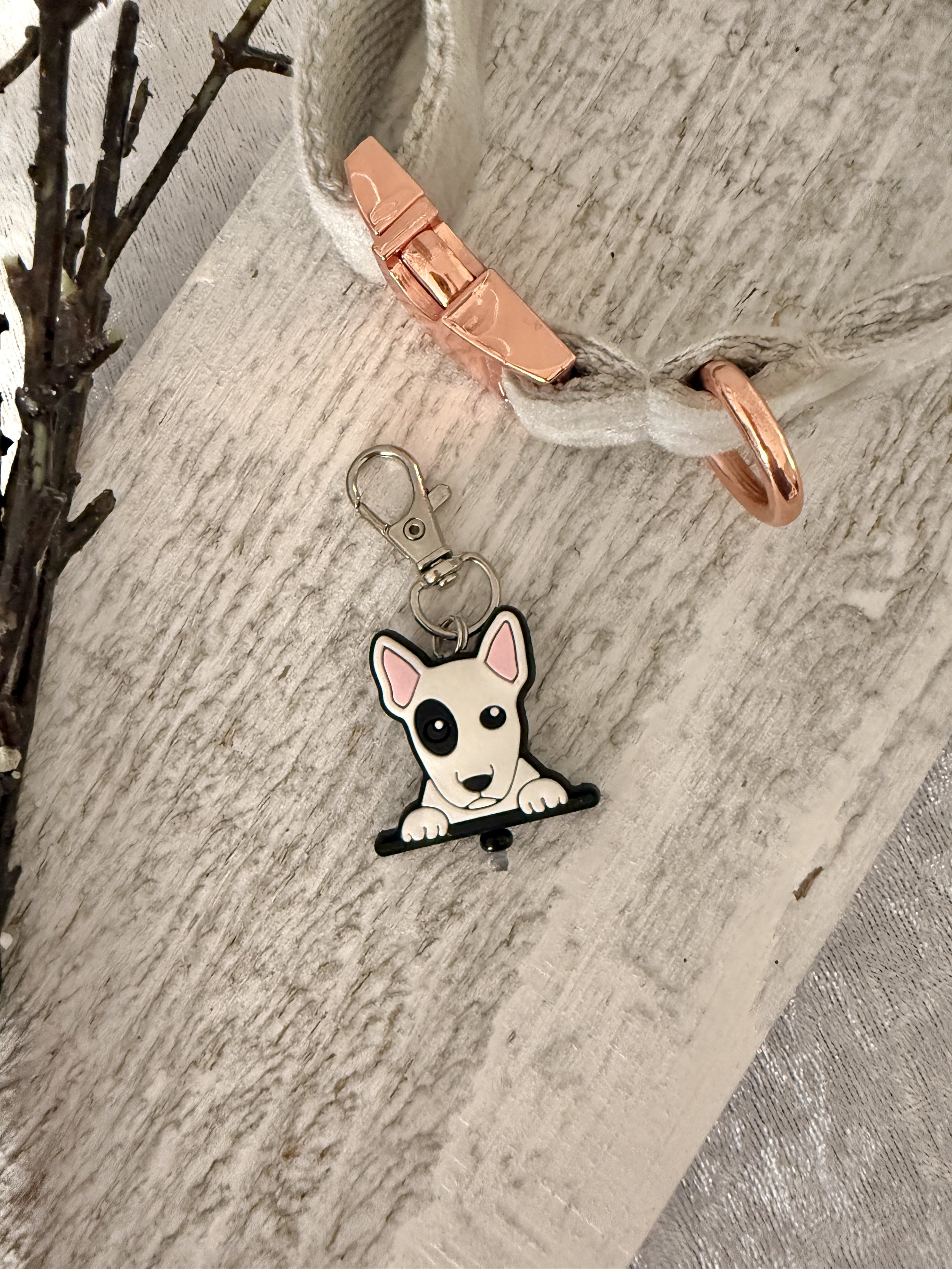 Bull Terrier Collar Charm