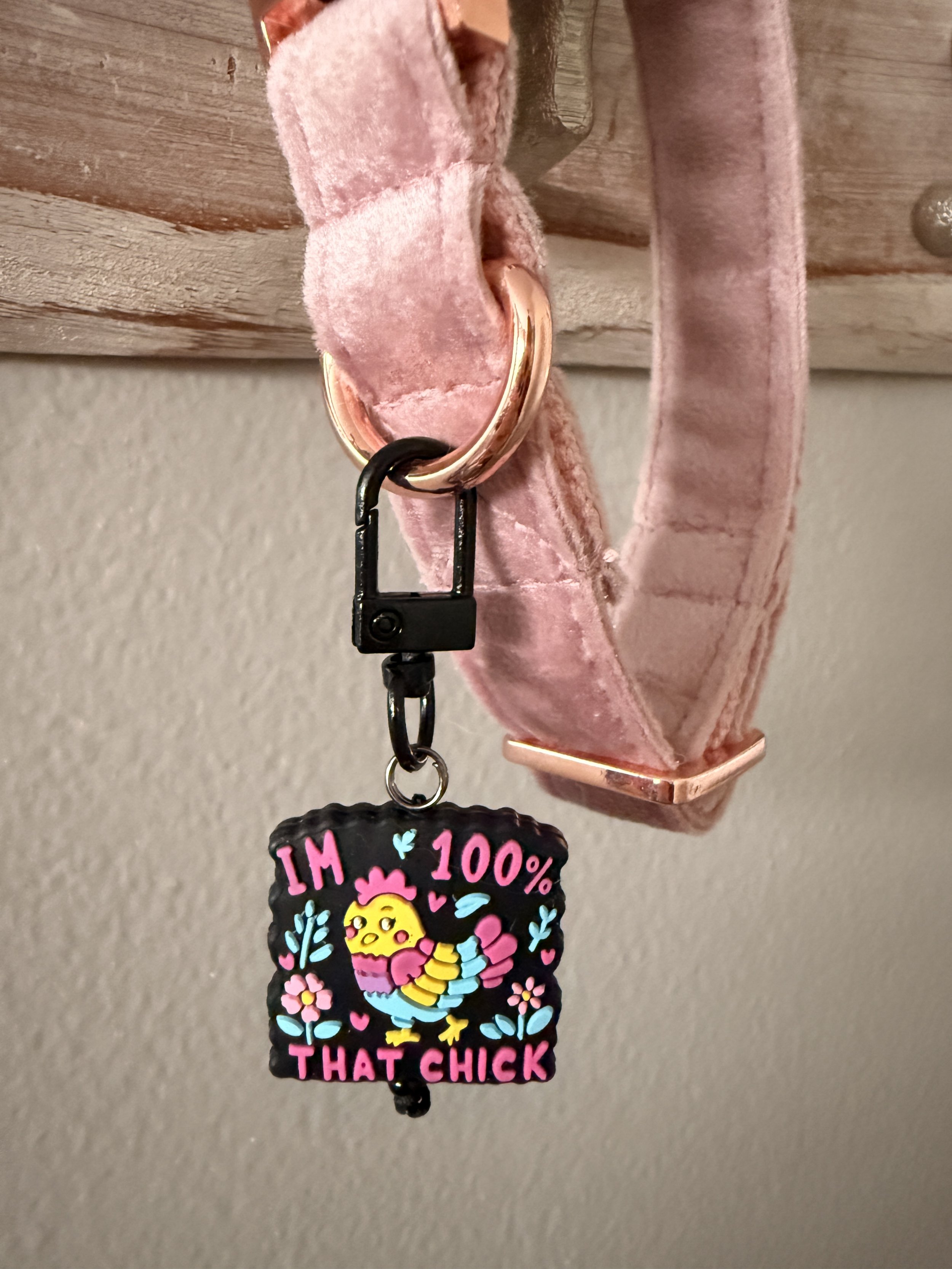 That Chick Pet Collar Charm