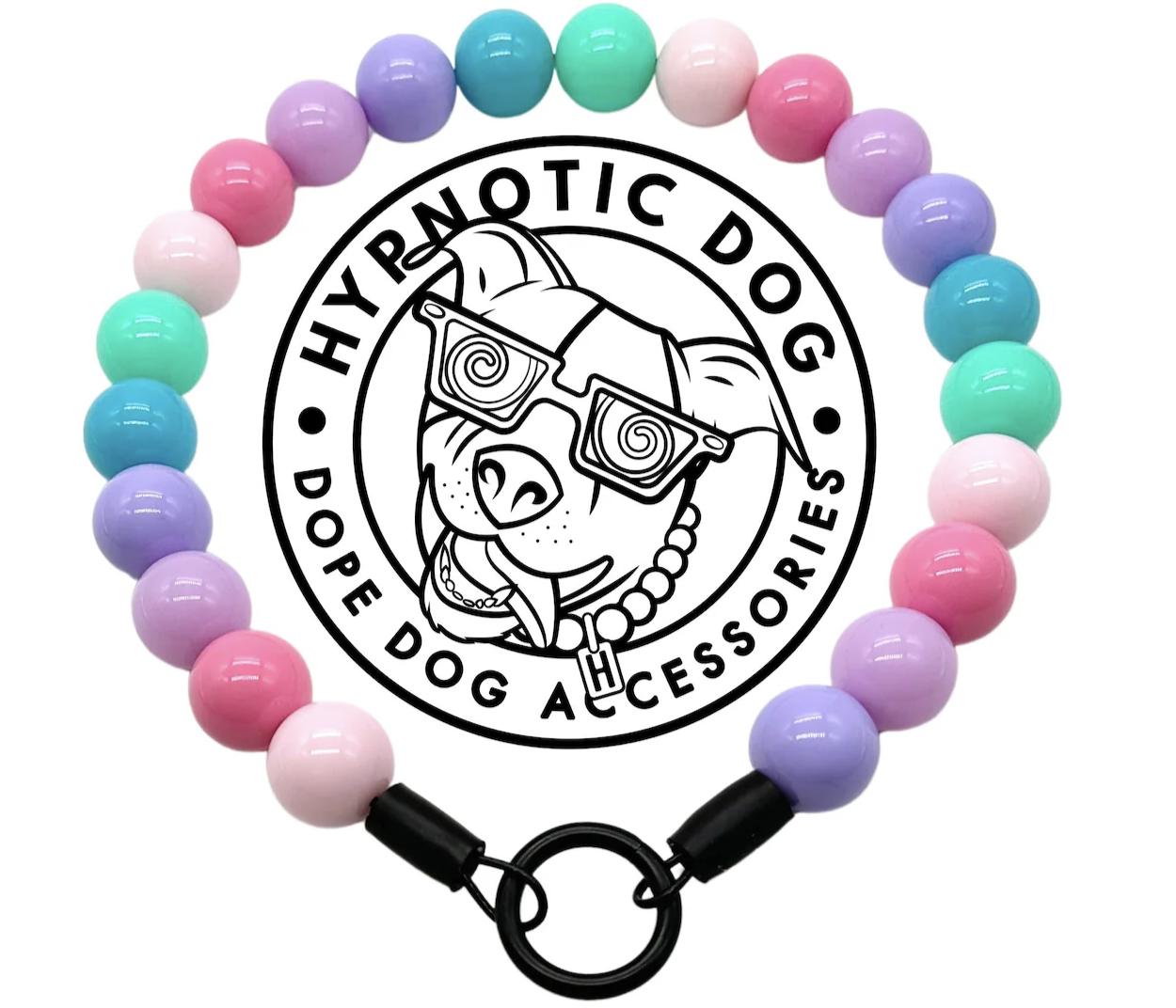 Beaded Dog Collar by Hypnotic Dog