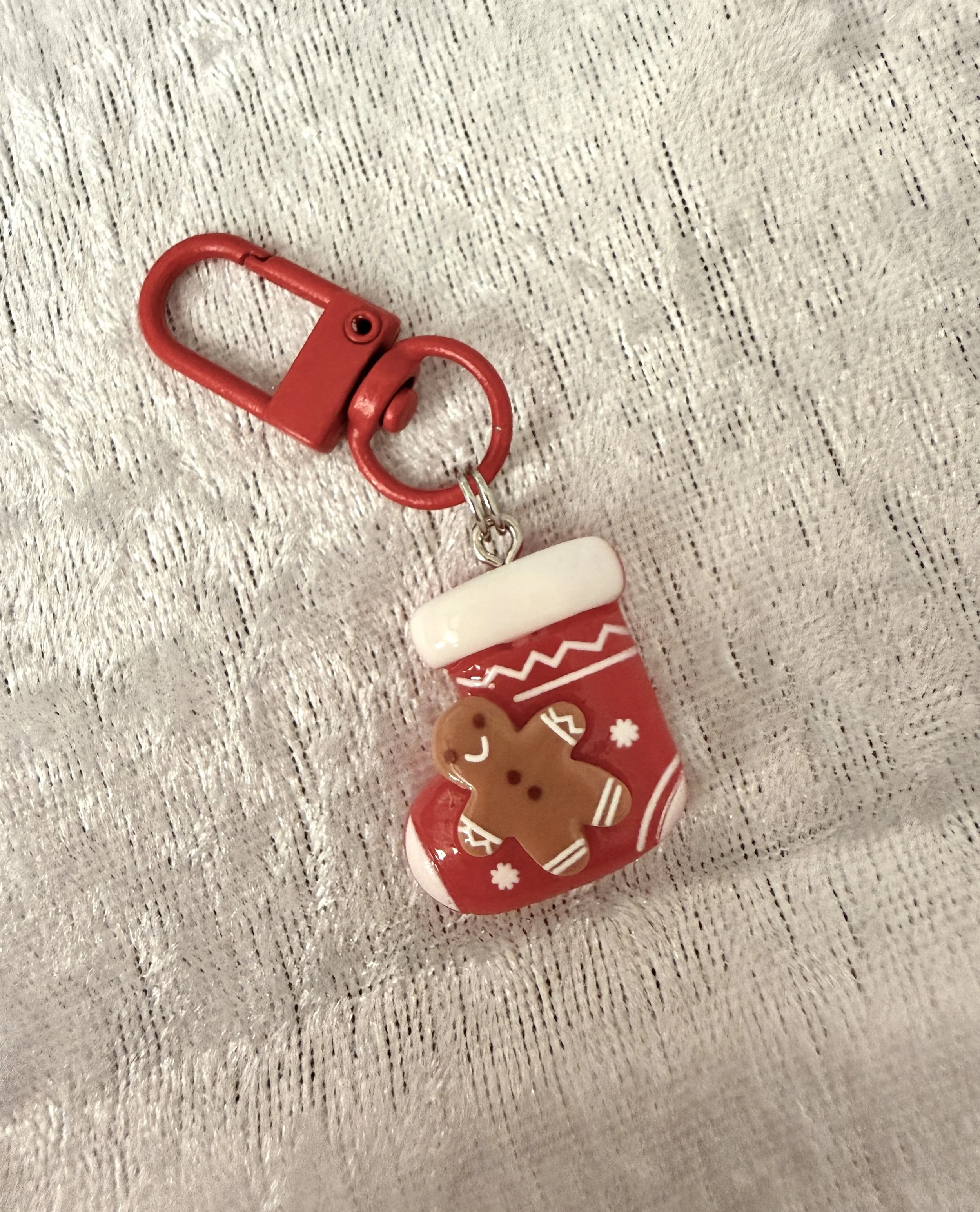 Gingerbread Man Stocking Collar Charm.JPG