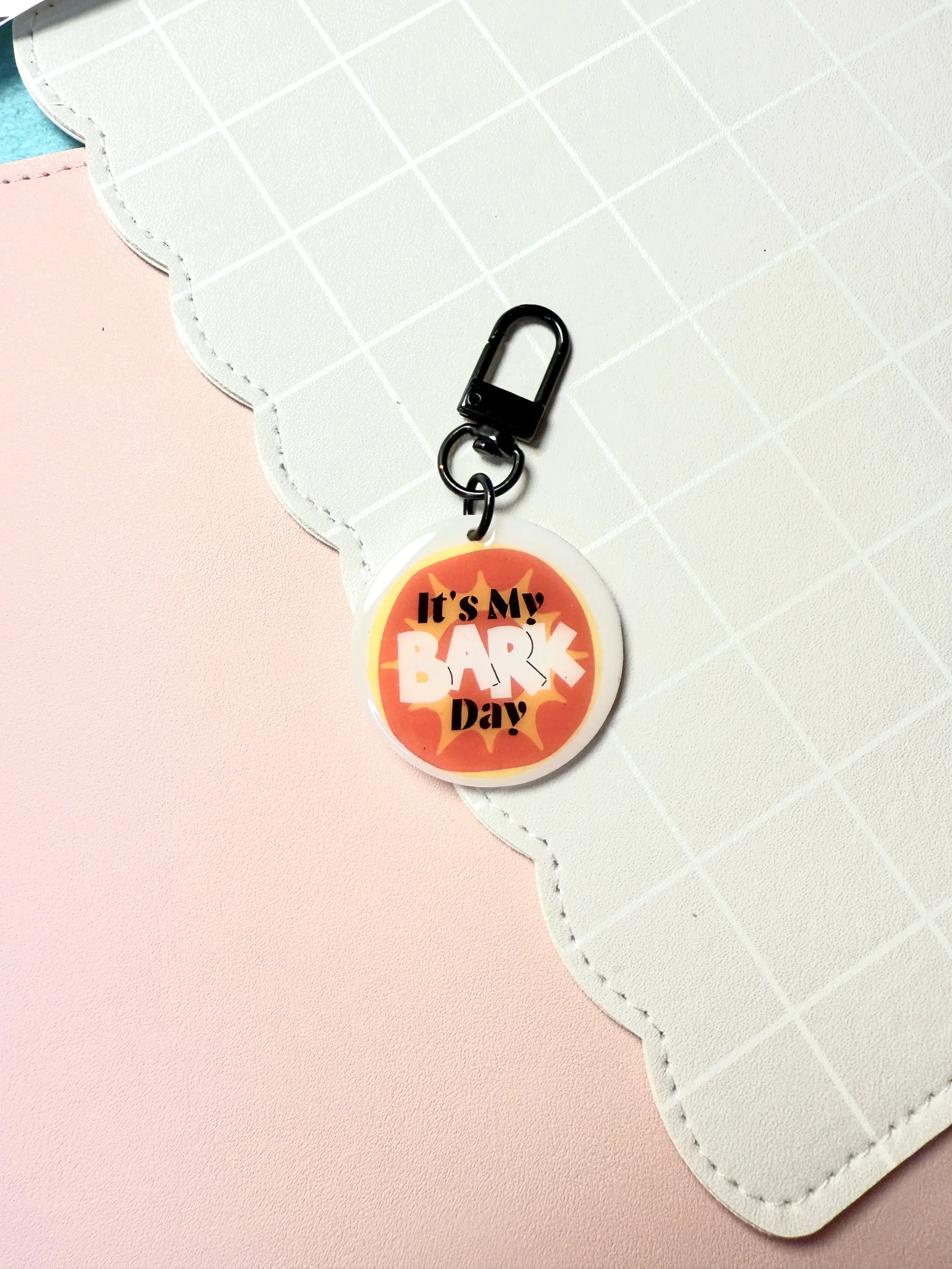 Bark Day Collar Charm
